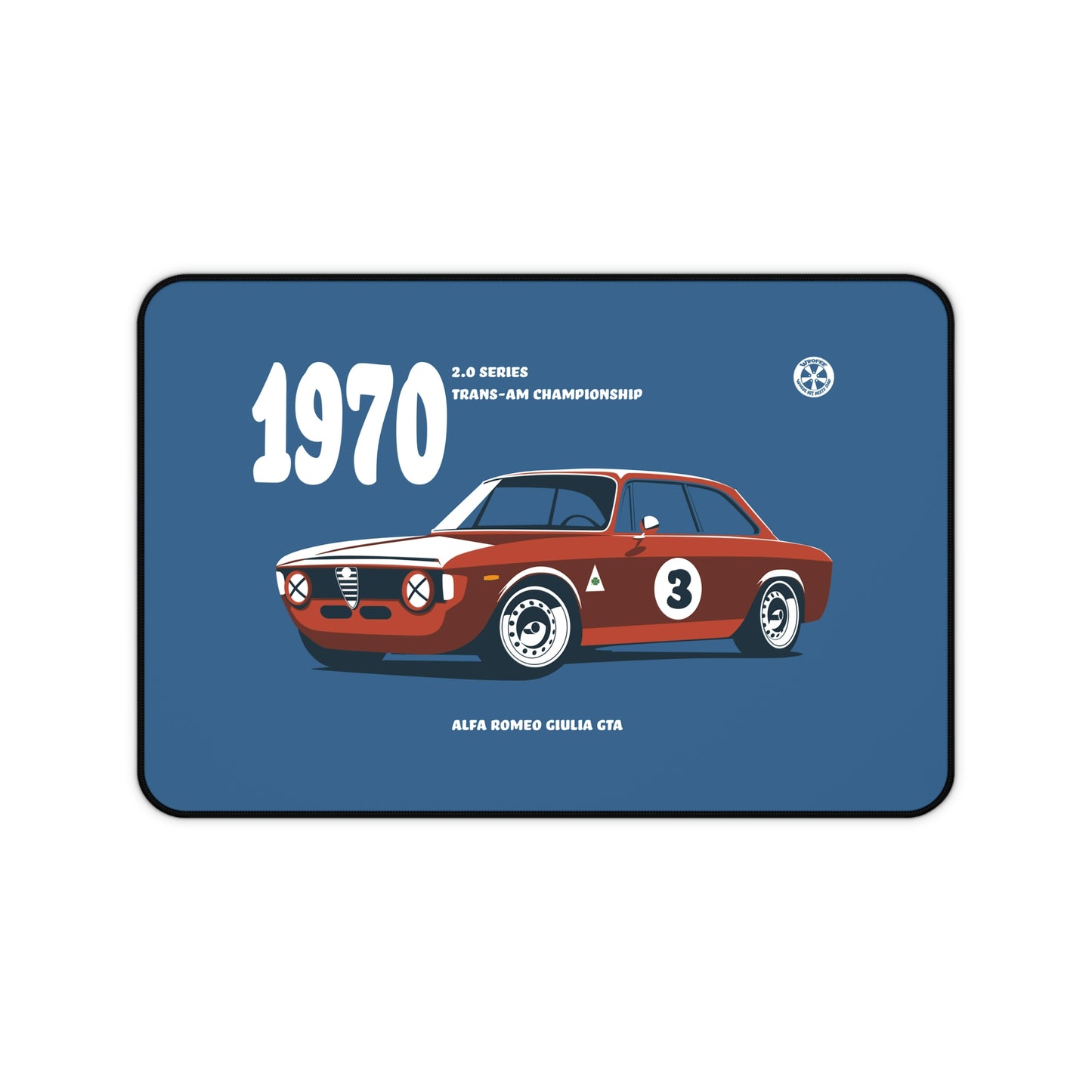 Vintage Alfa GTA Giulia Gamer Mouse Pad