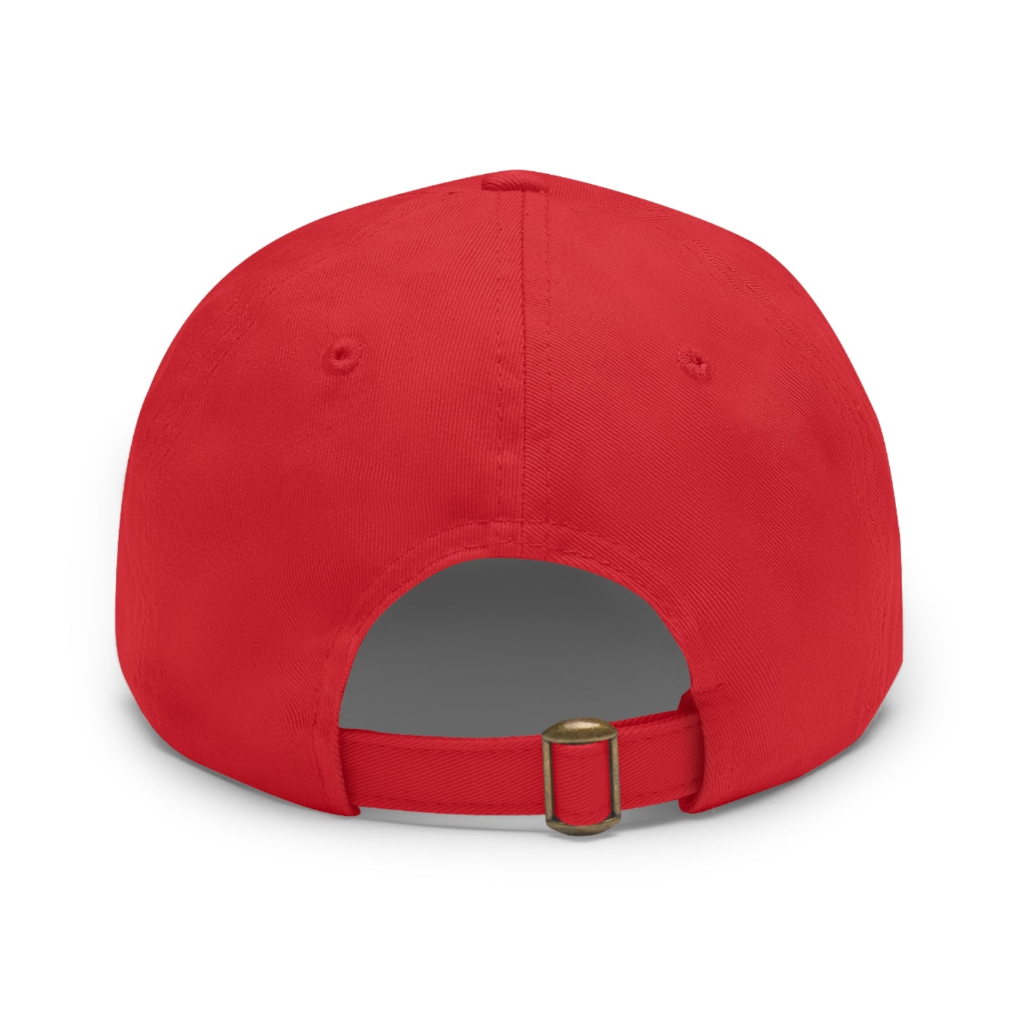 Beetle Dad Hat with Leather Patch (Rectangle)