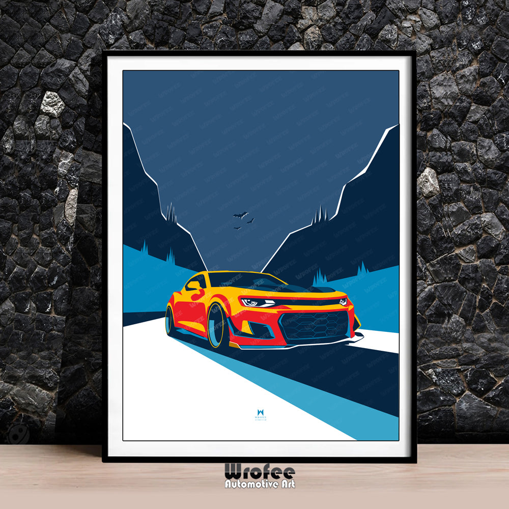 Camaro SS Art Print