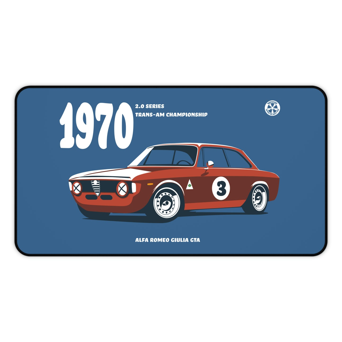 Vintage Alfa GTA Giulia Gamer Mouse Pad