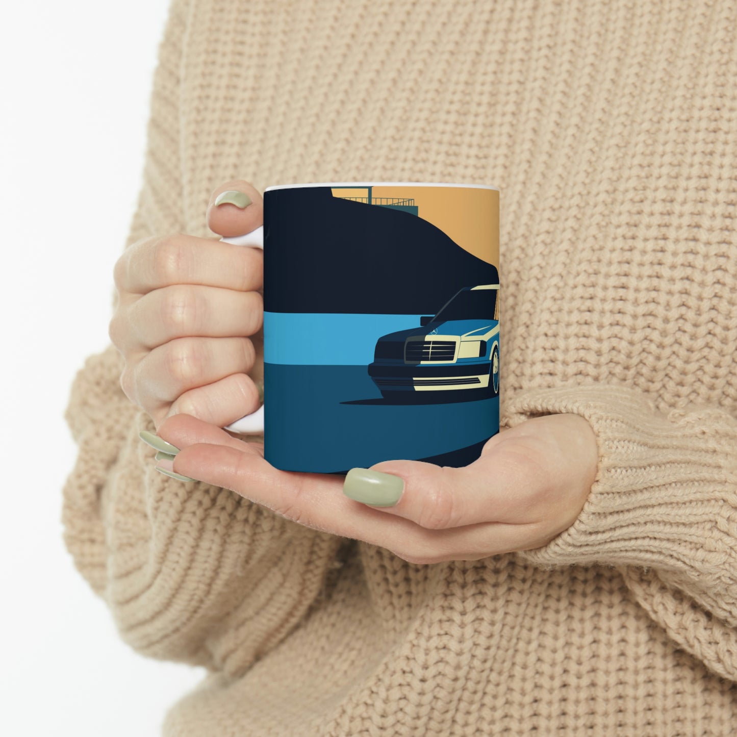 Vintage Car C124 Mug