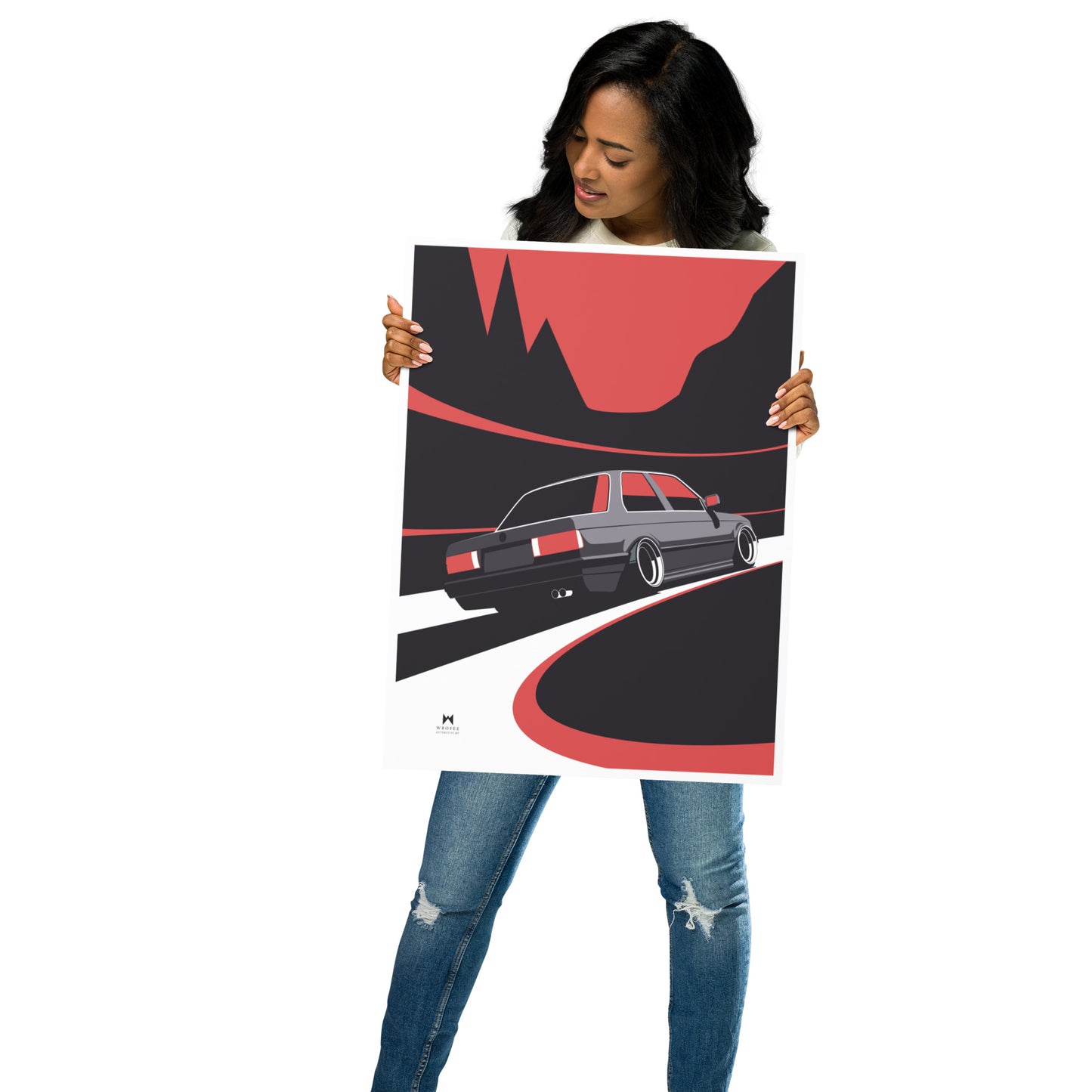 Retro E30 M3 Print