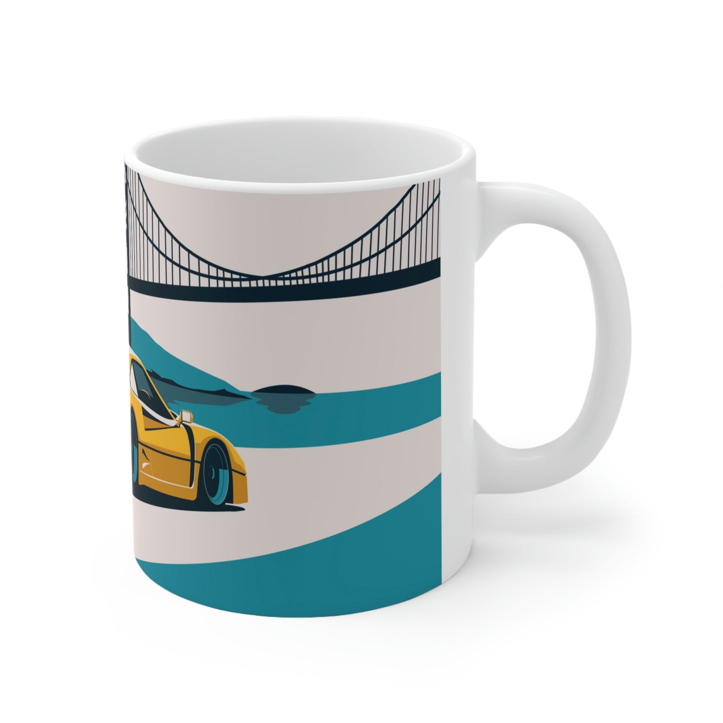 F40 Sports Car Mug