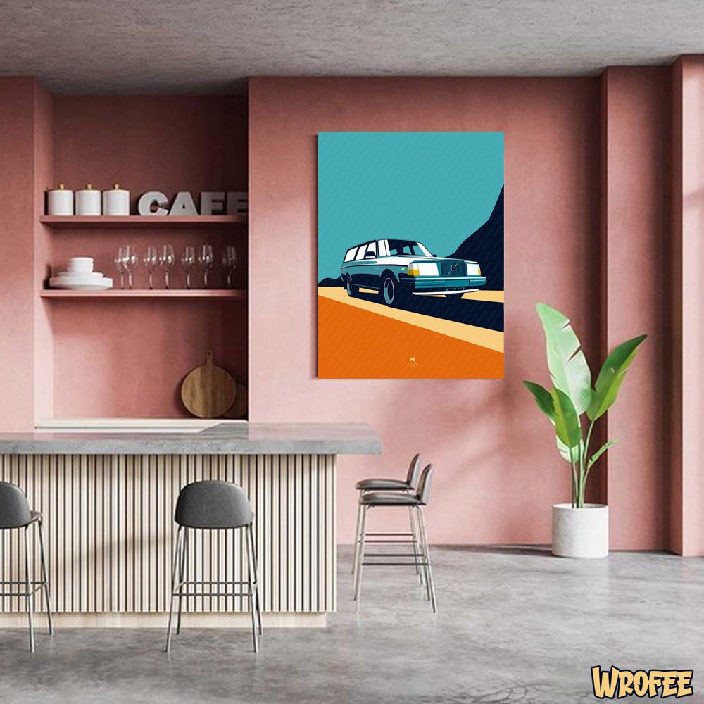 Vintage 245 Turbo Art Print