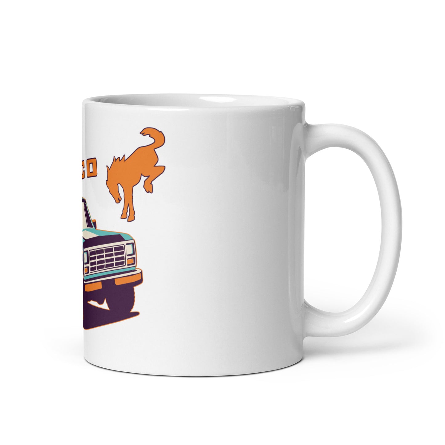 Retro Bronco Suv Mug