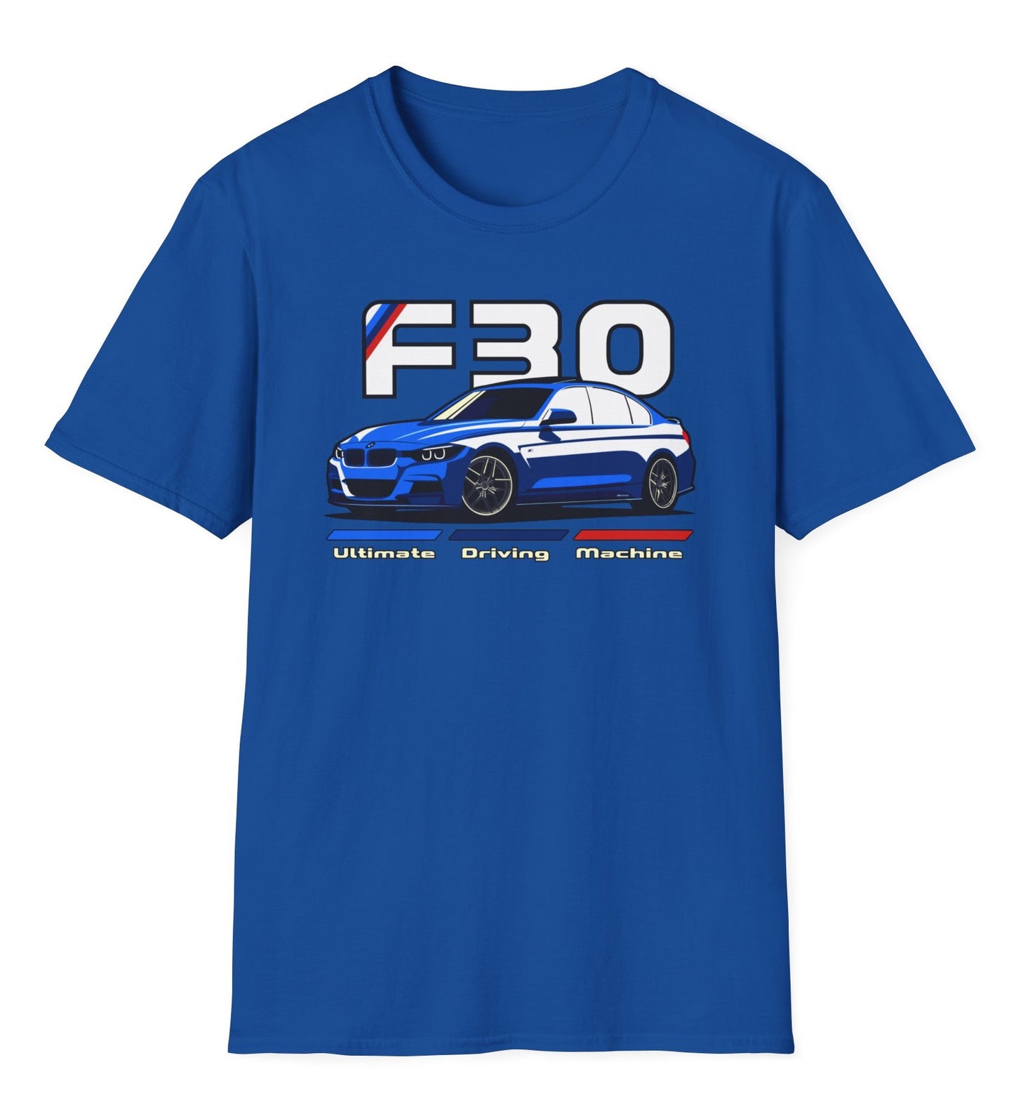 F30 M3 German Car Vector Art T-shirt