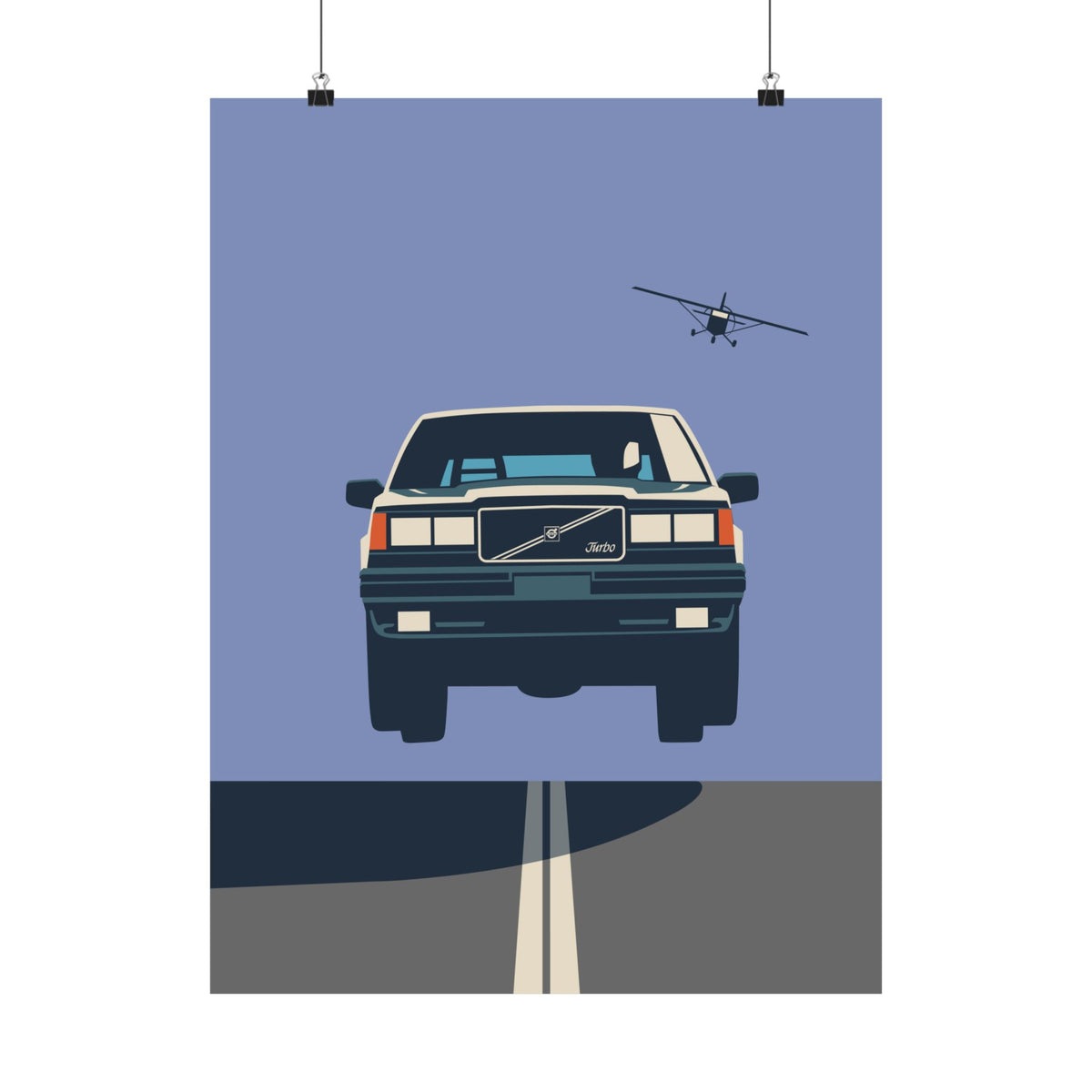 740-turbo-brick-poster