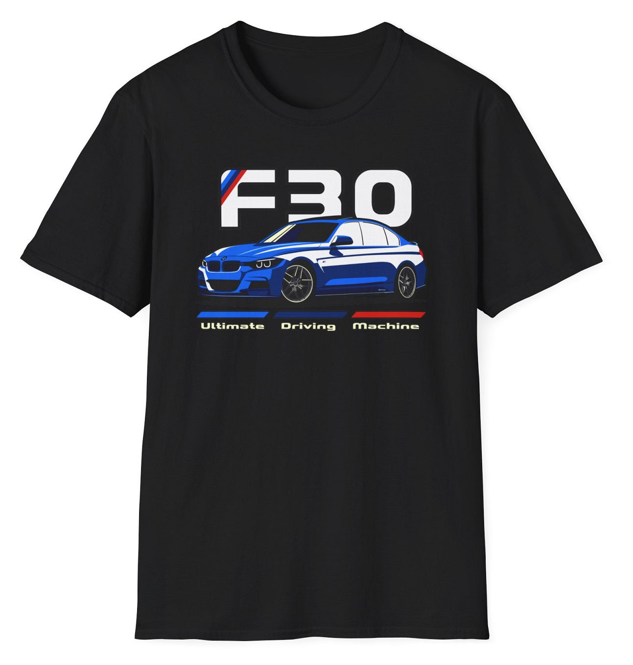 F30 M3 German Car Vector Art T-shirt