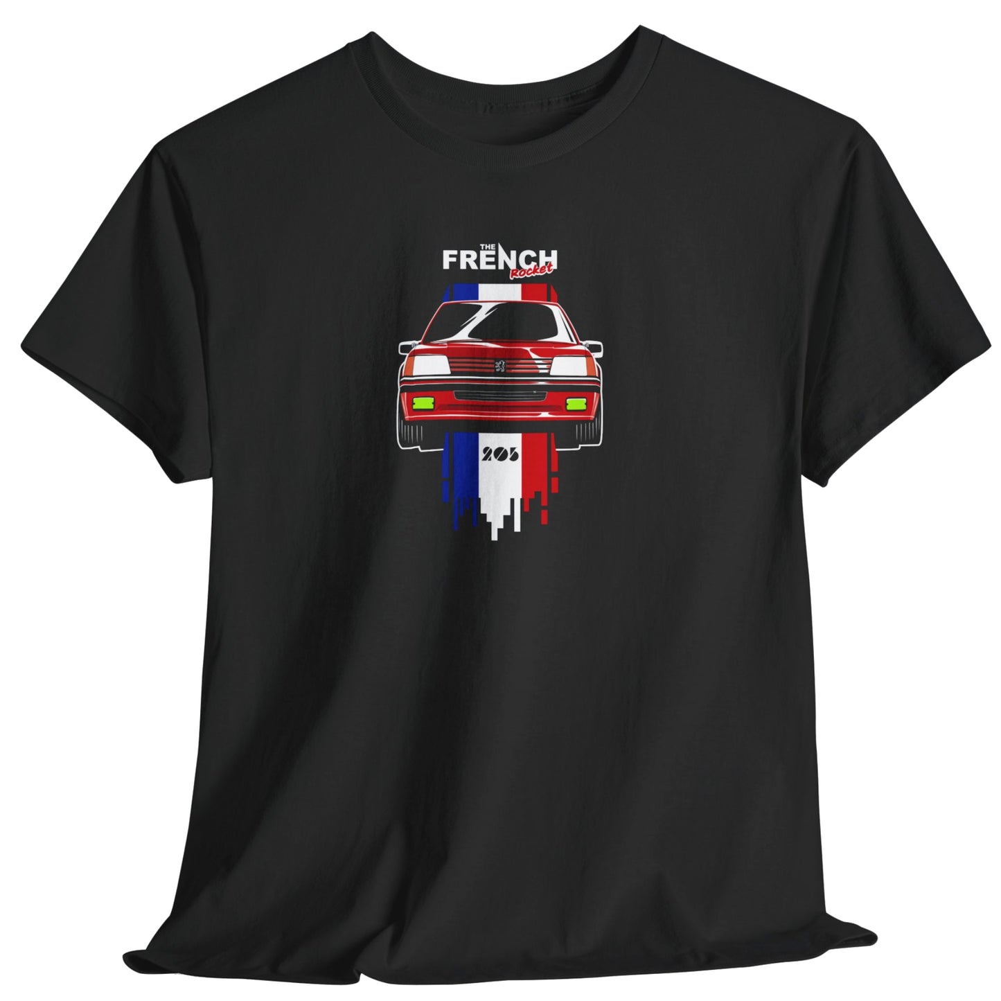 205 GTI Hot Hatch French Rocket Car T-shirt