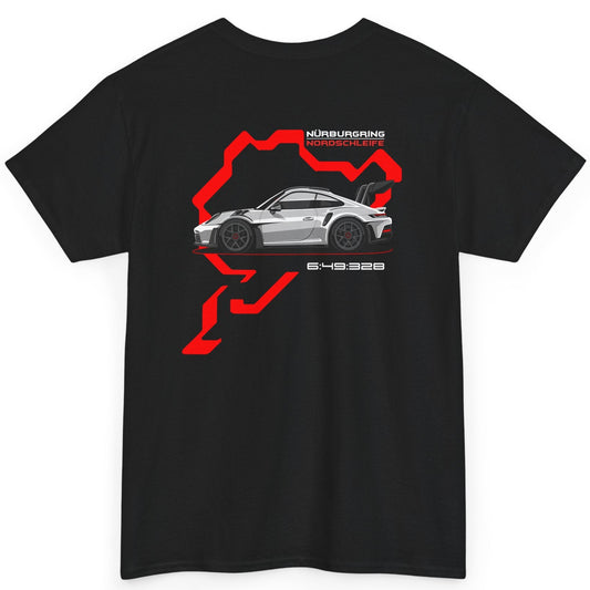 Black-911-gt3-rs-nurburgring-race-track-record-gift-tshirt