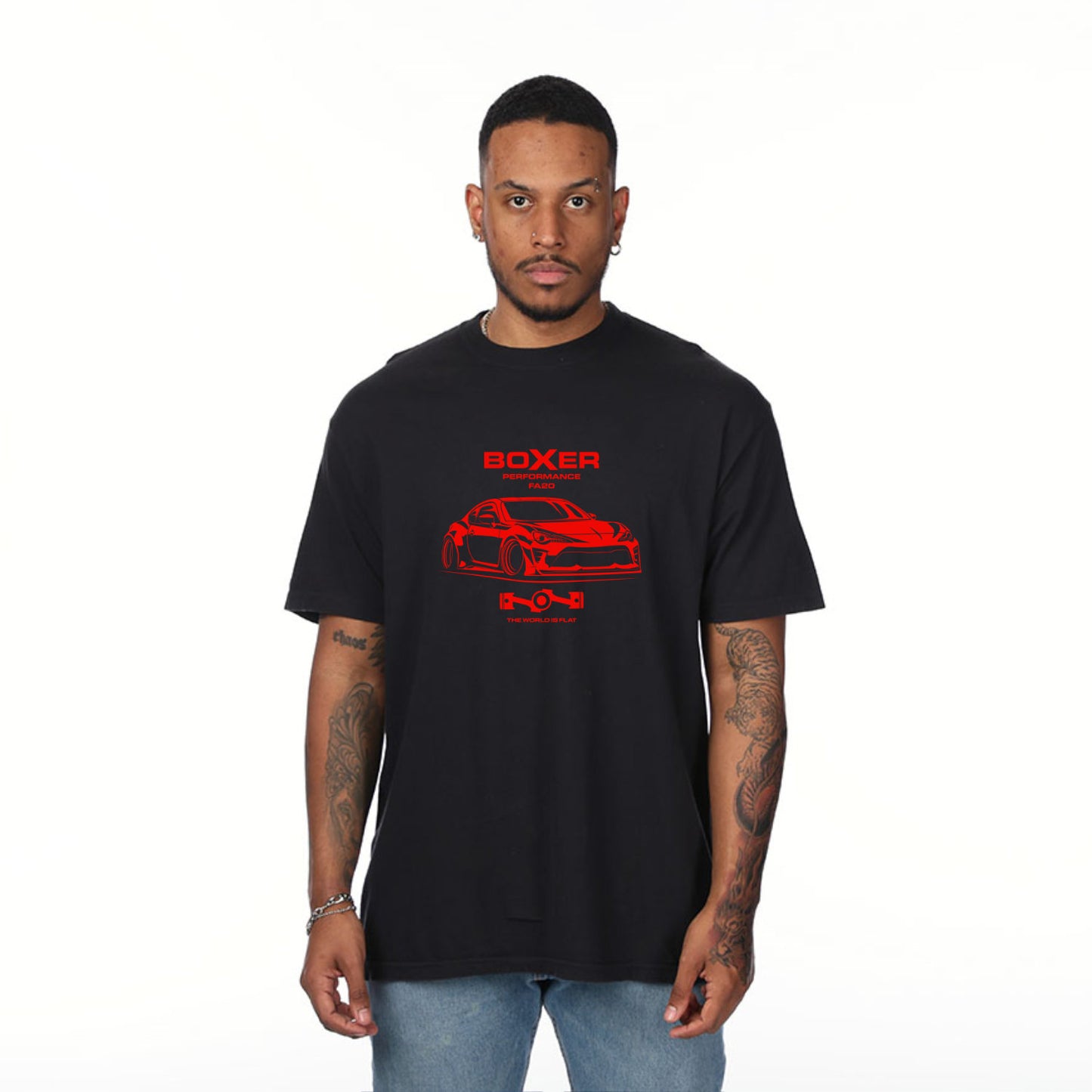 Flat-4 FA20 Boxer-4 Engine JDM Sports Car Shirt: Car Enthusiast Gift Tee for BRZ-GT86-FRS Fan
