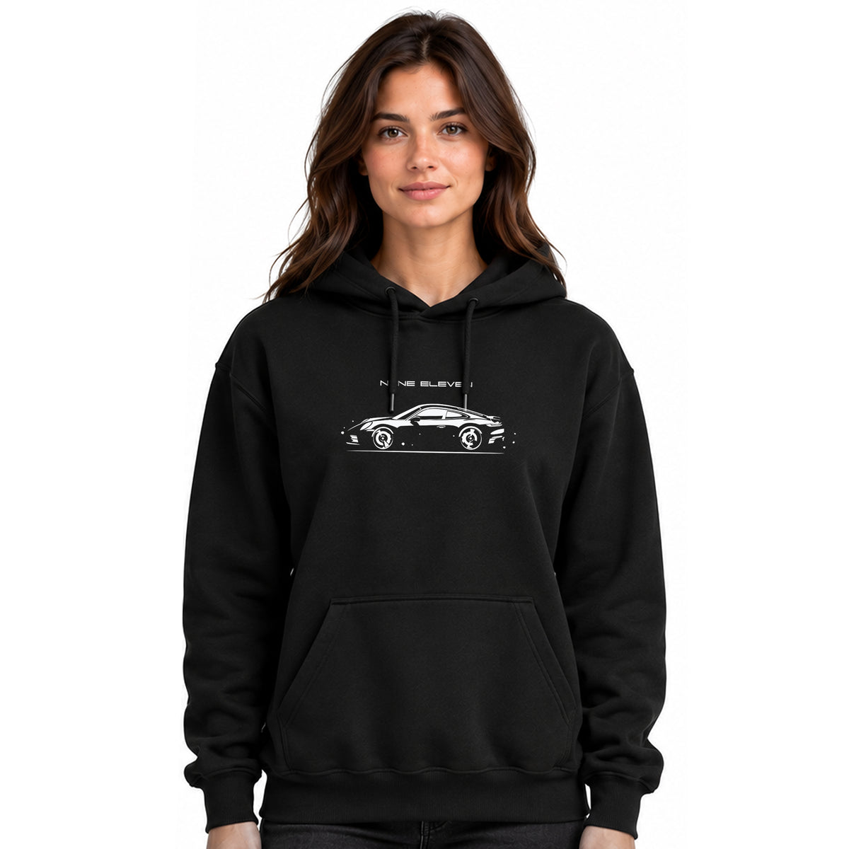 911 Nine Eleven Flat 6 Car Unisex Hoodie