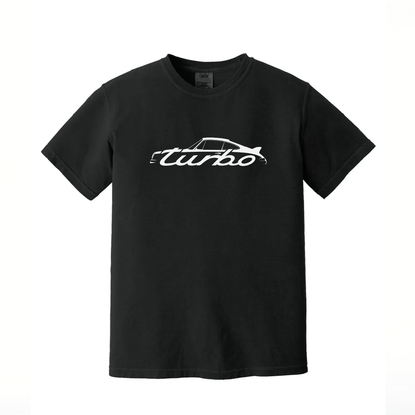 Classic 911 Turbo Air Cooled Car T-Shirt, Gift for Flat-6 Enthusiasts - Comfort Colors Tee