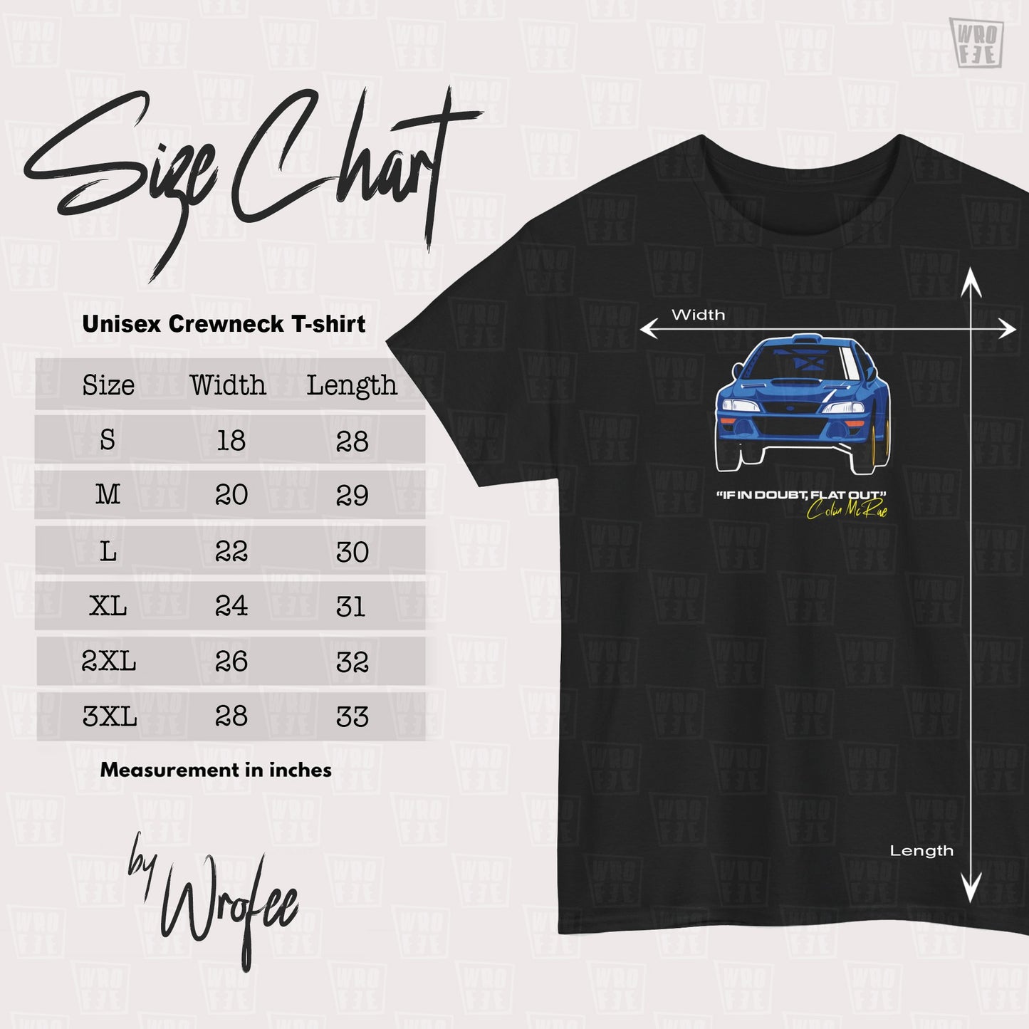 Subie Impreza 22B AWD JDM Rally Legend Car T-Shirt