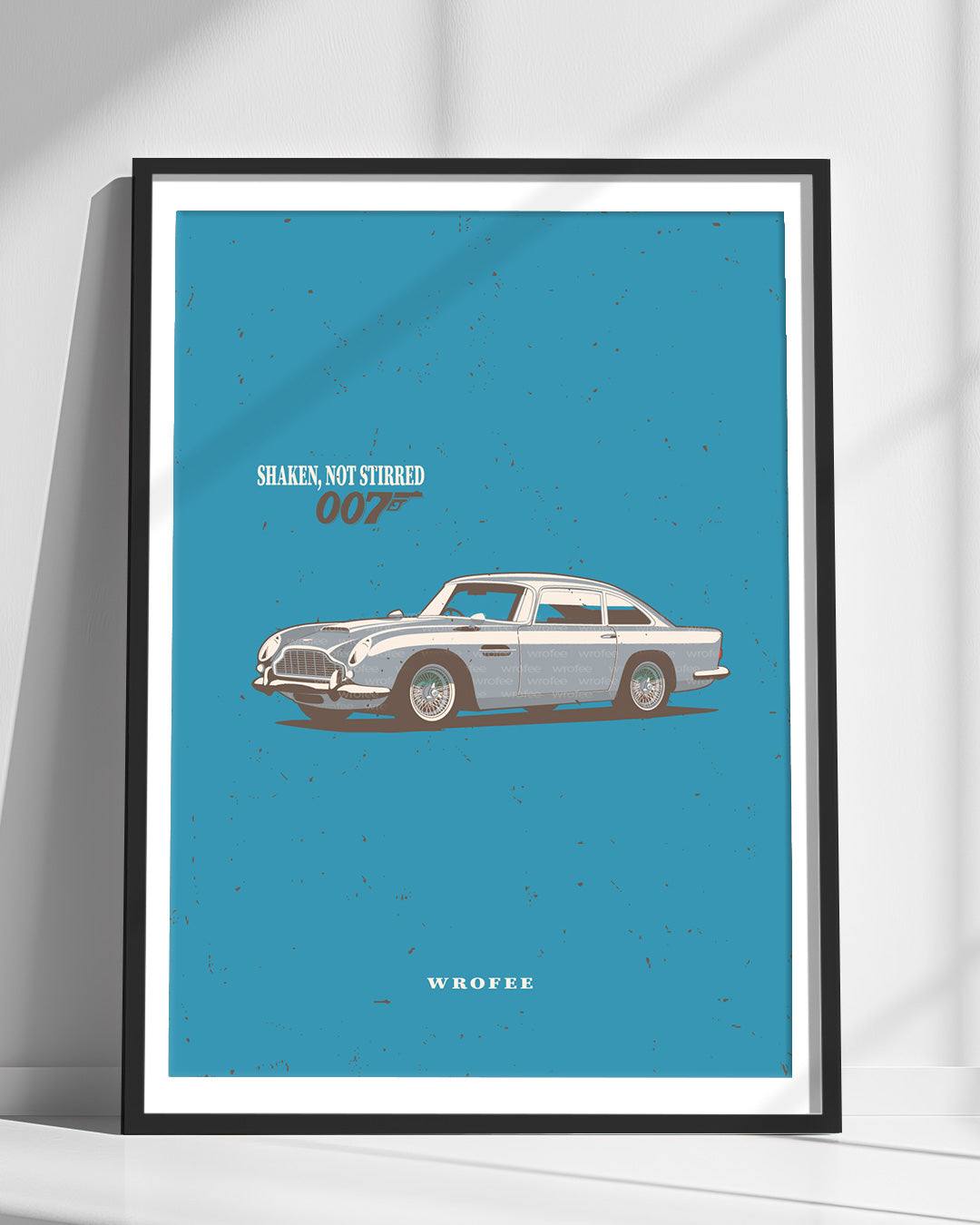 James Bond wall art