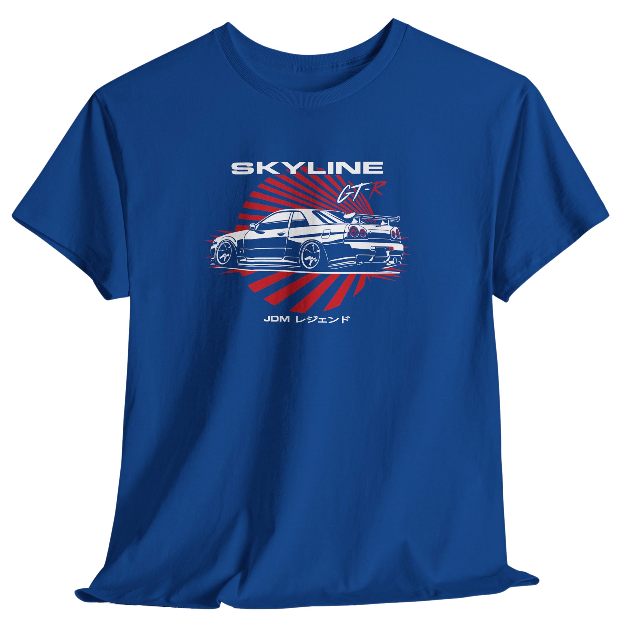 GTR R34 Skyline T-Shirt, Import JDM Drift Racing Tee