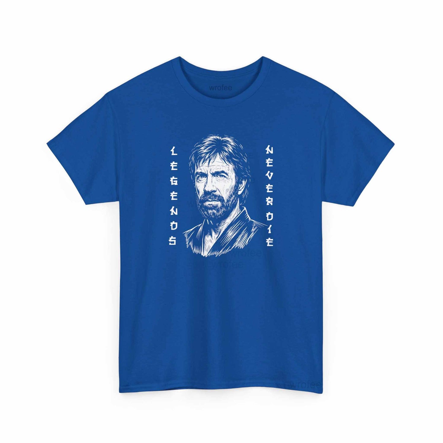 Chuck Norris Memorial T-Shirt, Legend Never Die Classic Unisex Tee