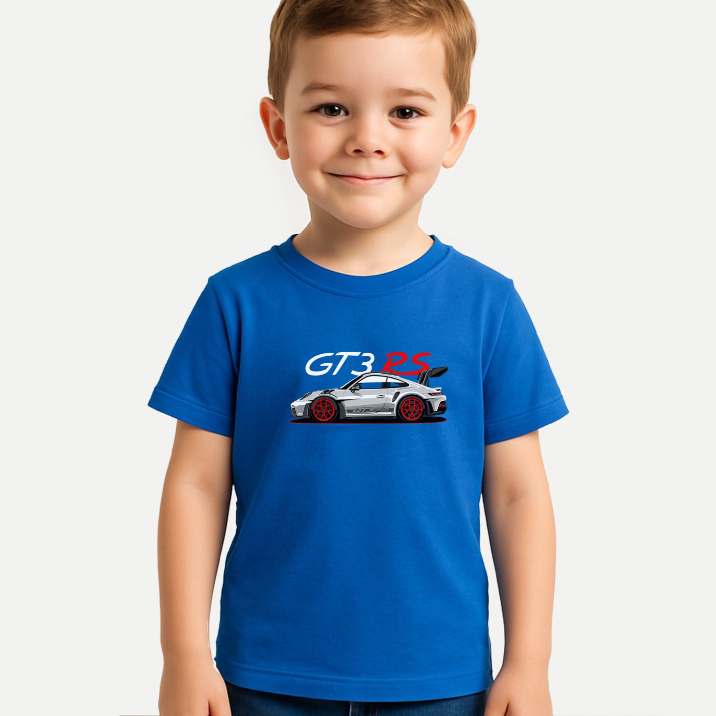 Custom Toddler Boy Clothes 911 GT3 R3 T-shirt Boy Girl Youth, Personalized Future Petrolheads Gift