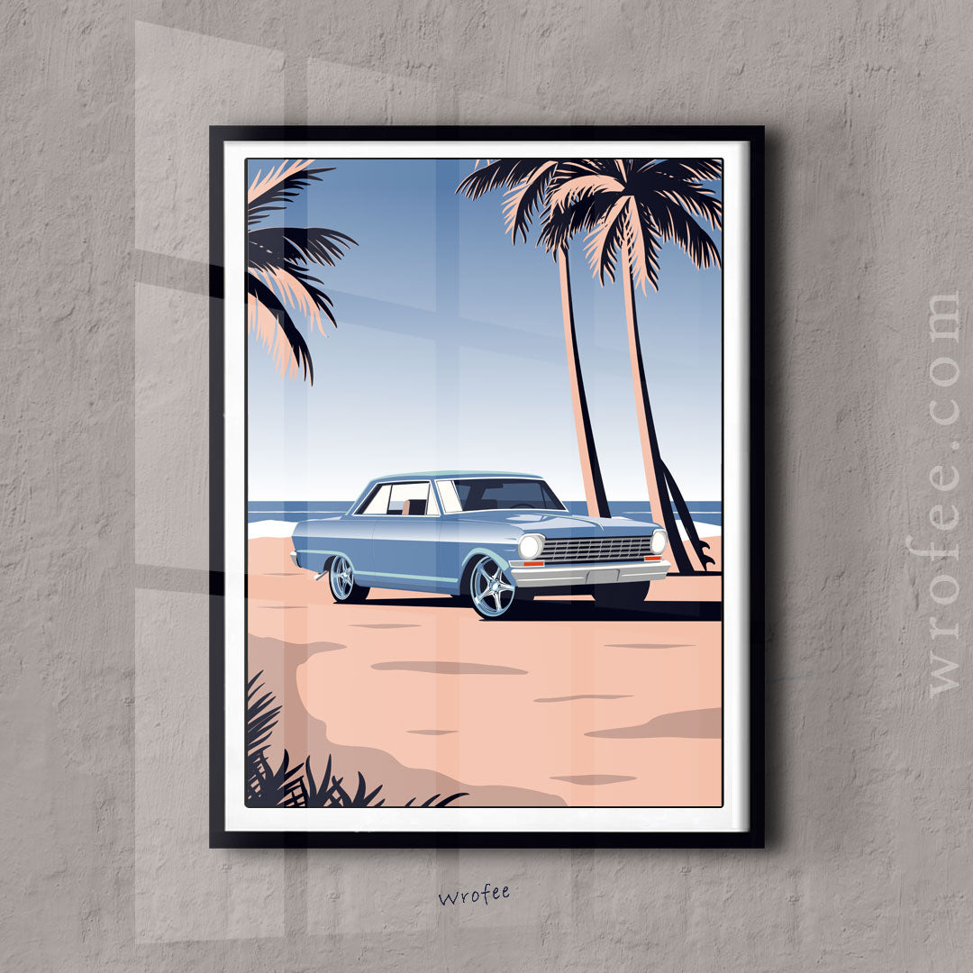 Nova at the Miami Beach Art Print