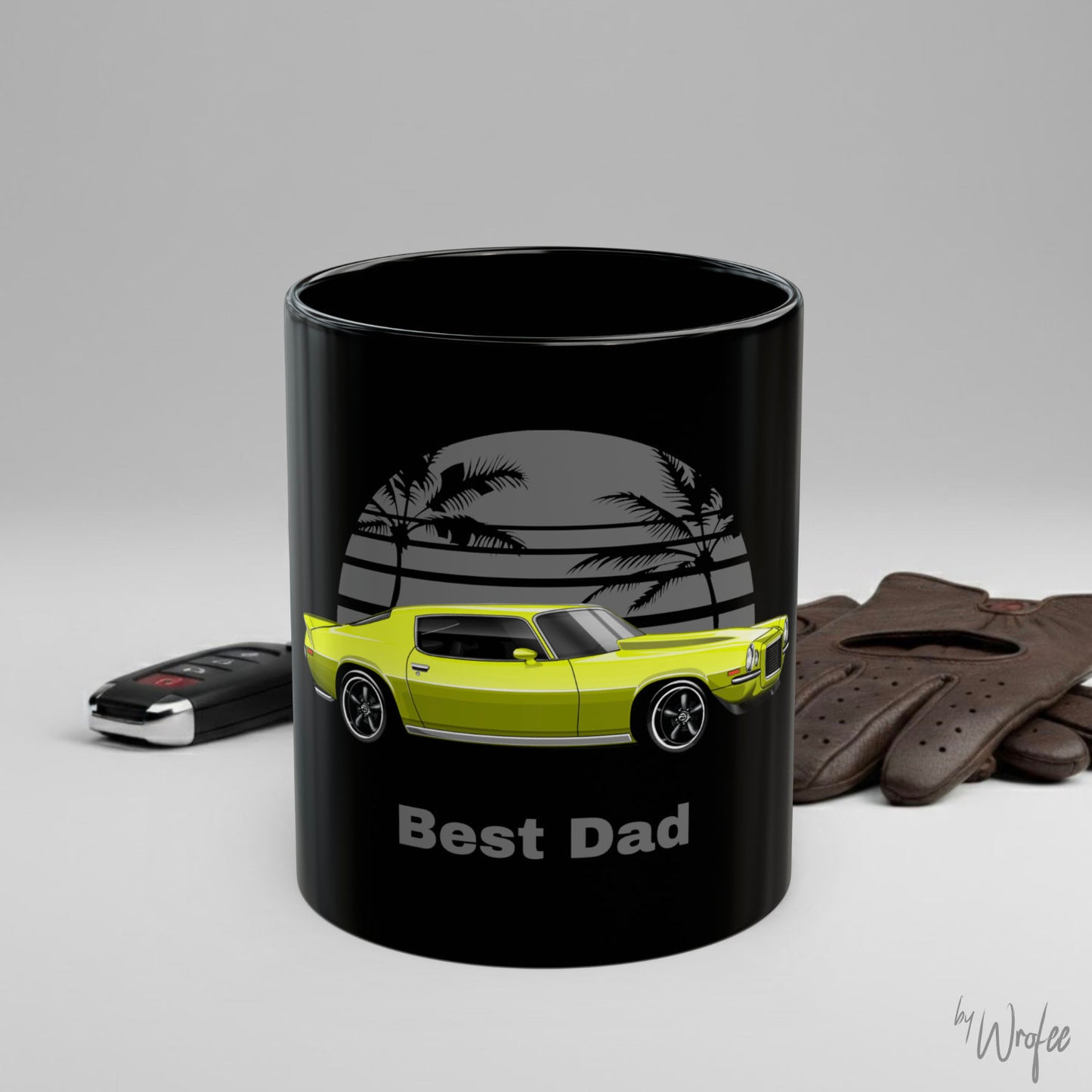 Camaro Custom Mug, Personalized Classic Muscle Car Custom Coffee Cup