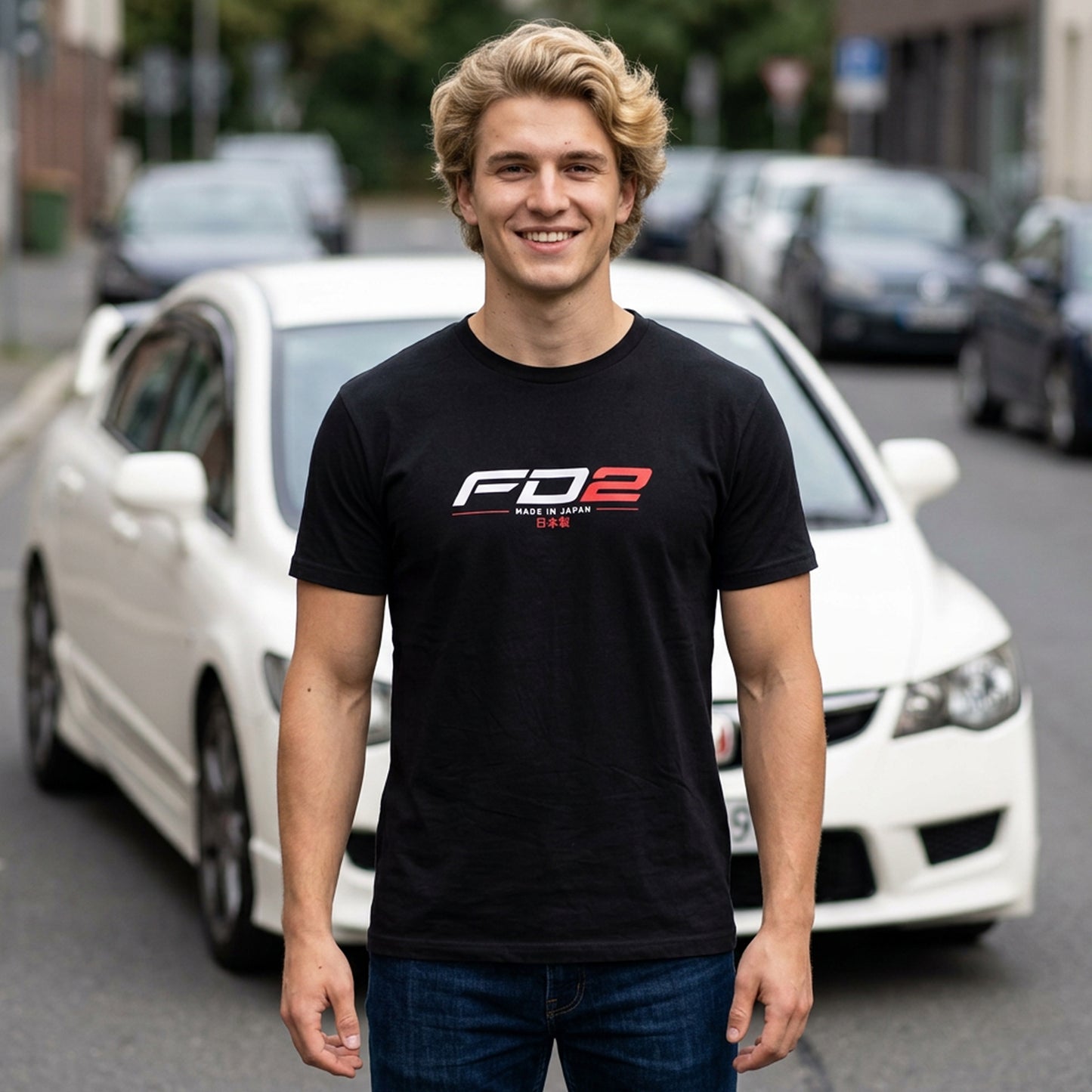Honda Civic Type R JDM Car Shirt, EK9 EP3 FD2 FK2 FK8 FL5 Generations Enthuisast Track Day Tee