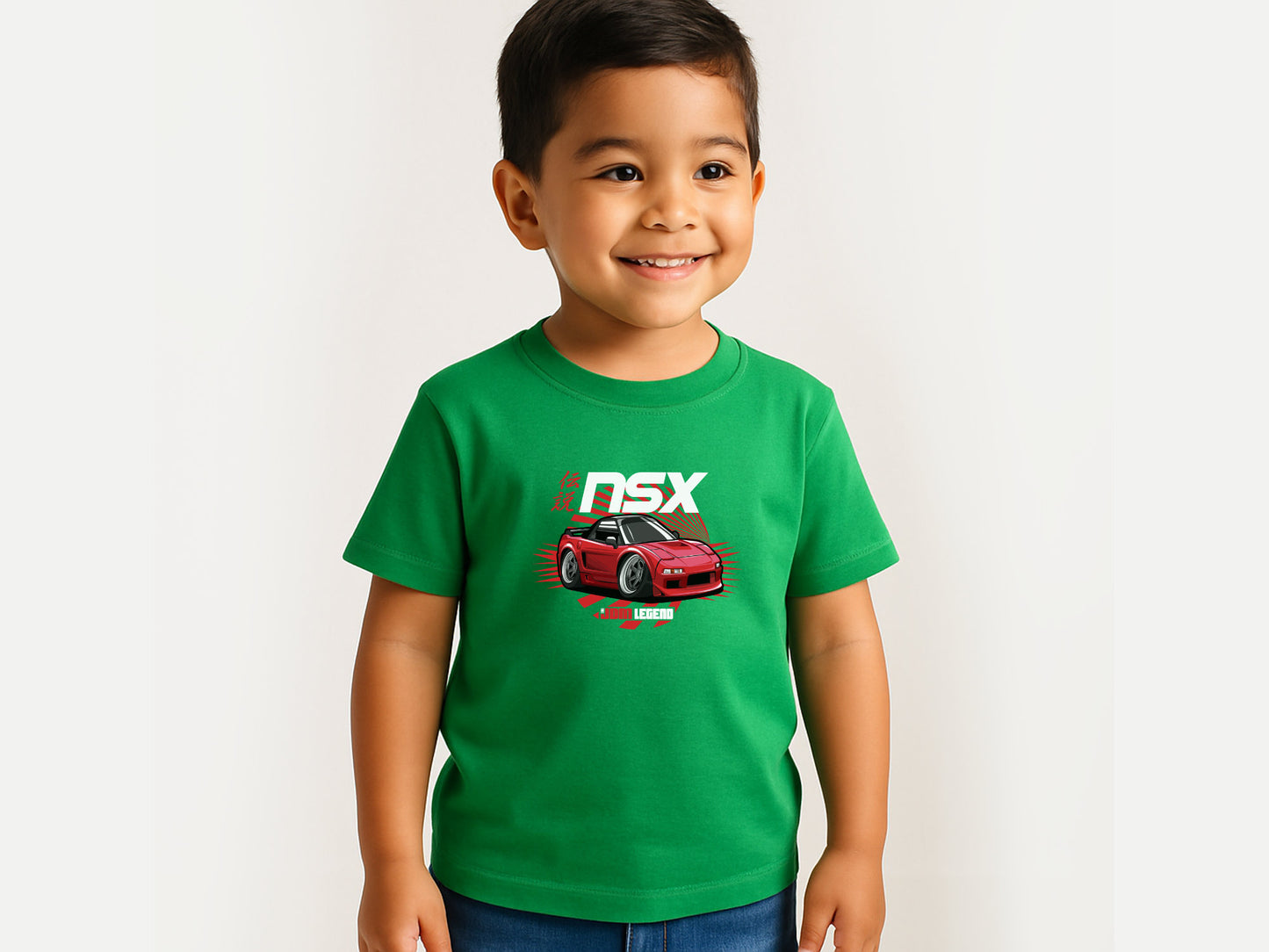 Kids Boys Girls Toddler and Youth NSX JDM Car Shirt