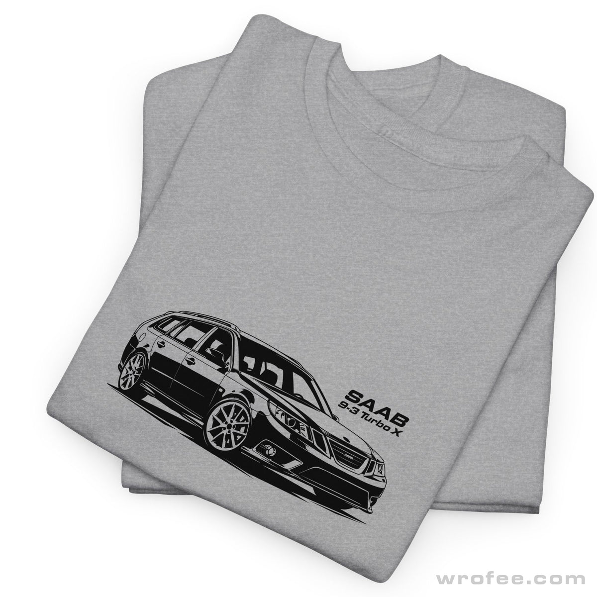 Saab-9-3 turbo X t shirt
