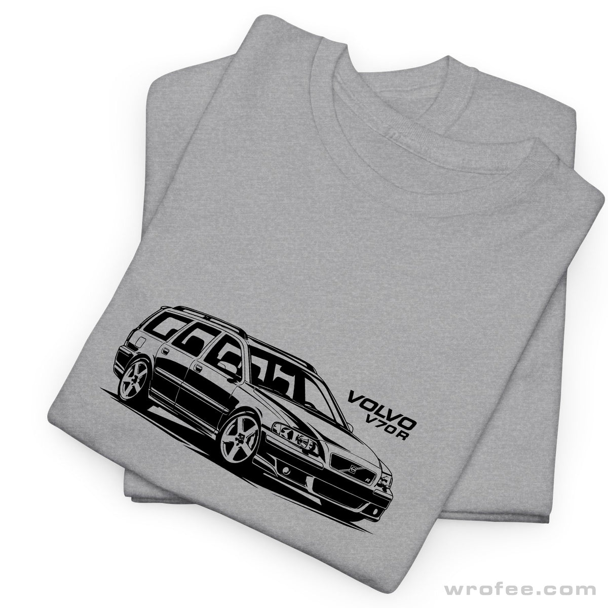 Grey-Volvo-V70-R-P2-Turbo-Brick-t-shirt