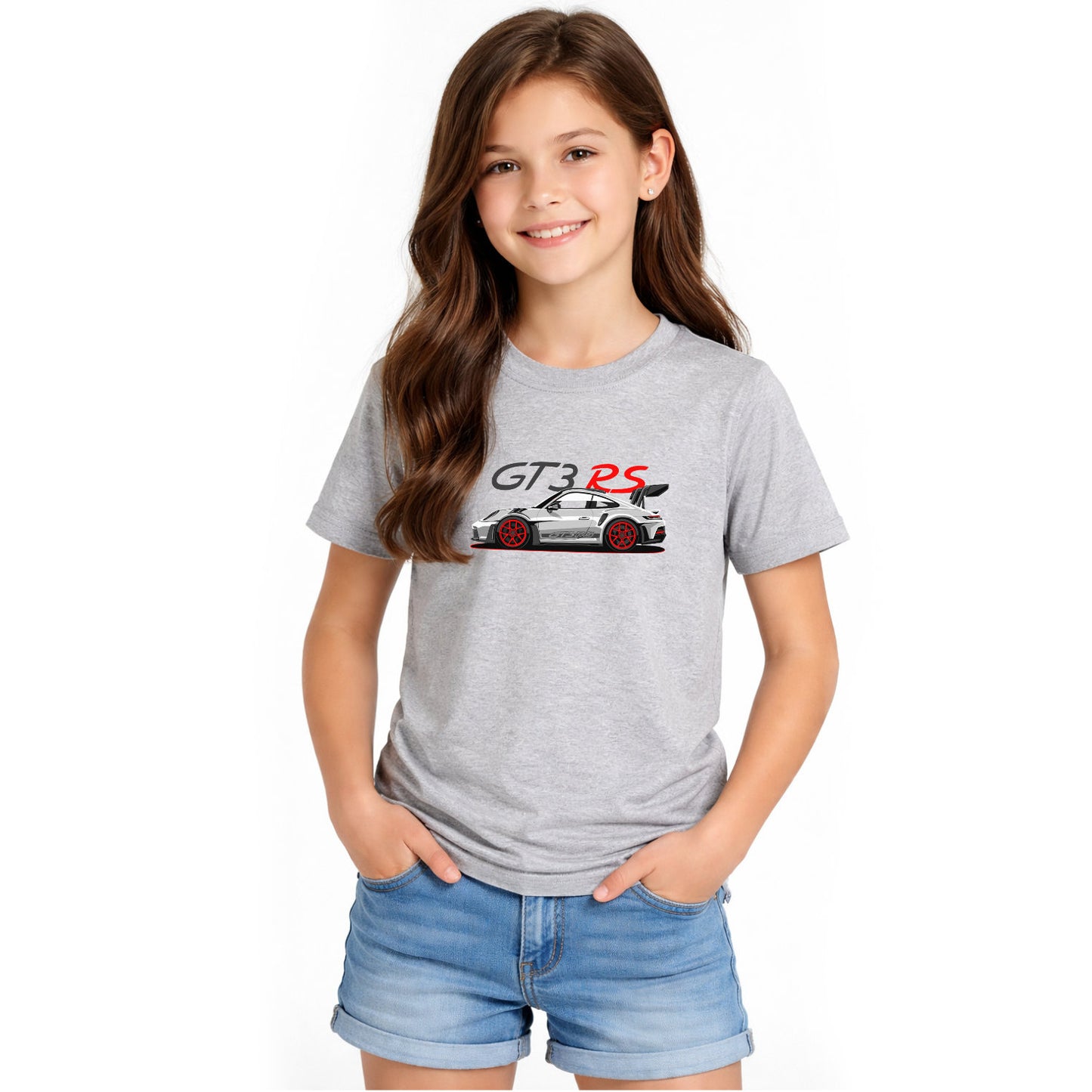 Custom Toddler Boy Clothes 911 GT3 R3 T-shirt Boy Girl Youth, Personalized Future Petrolheads Gift