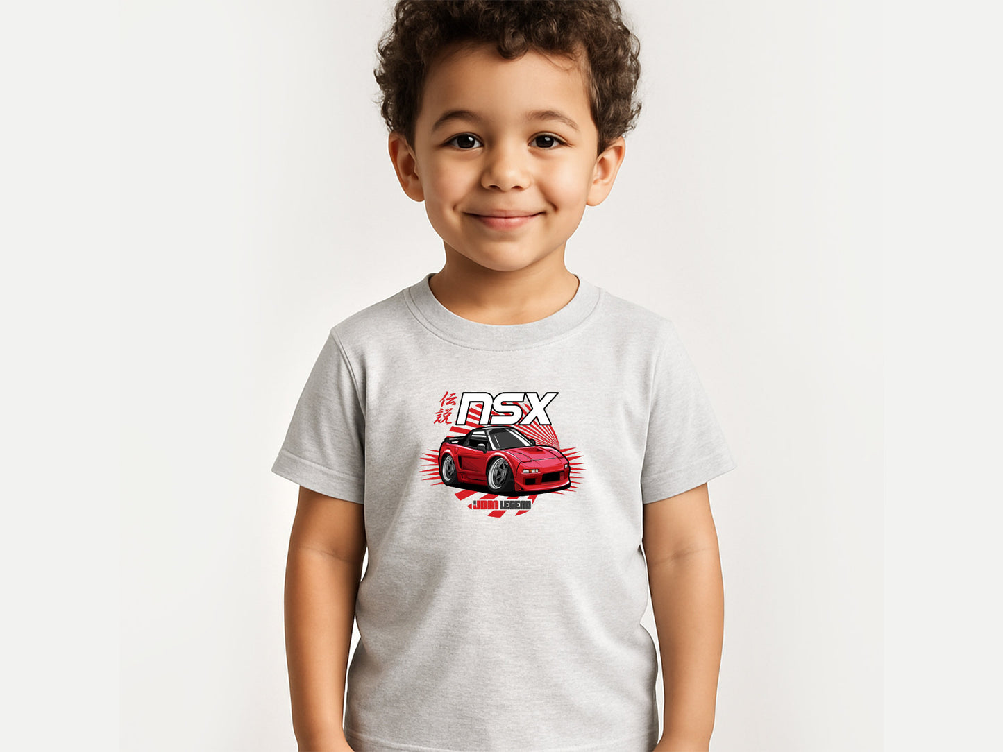 Kids Boys Girls Toddler and Youth NSX JDM Car Shirt