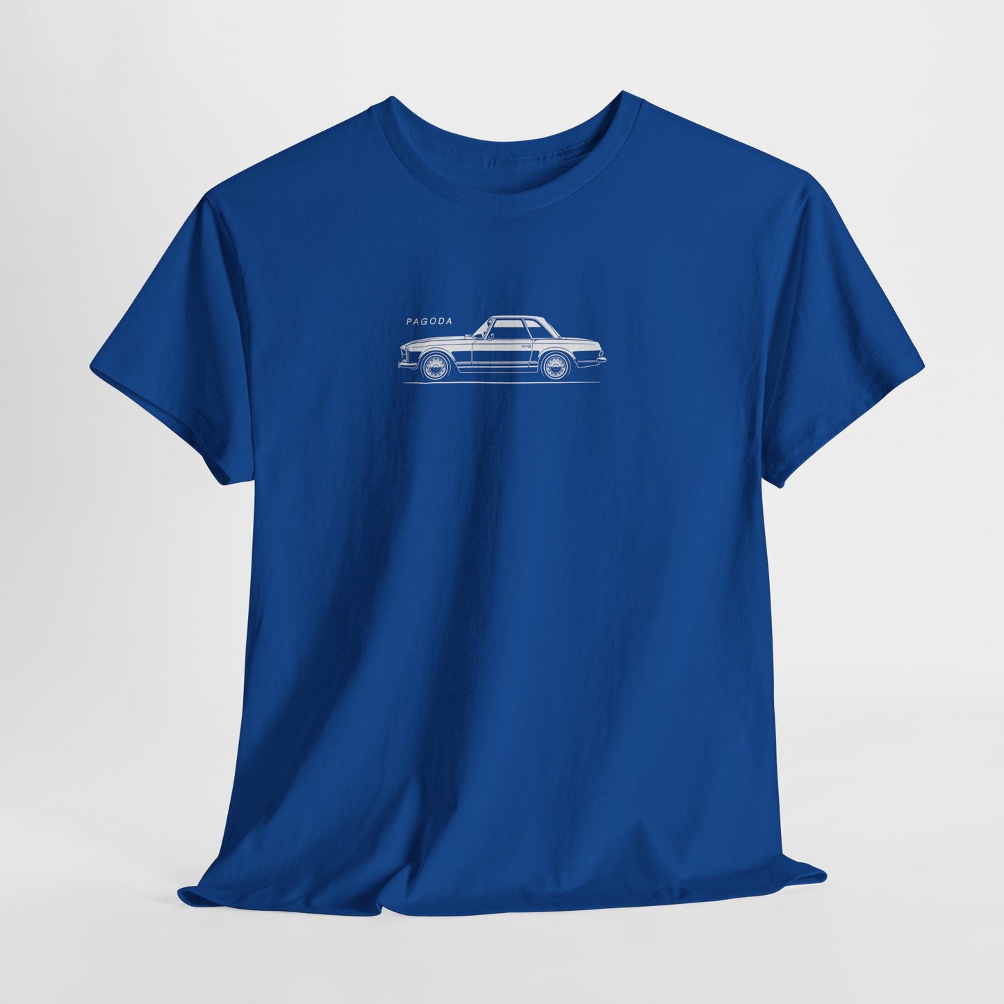 W113 Pagoda Classic Car Shirt, Vintage Minimalist 280 SL German Unisex Automotive Graphic Tee