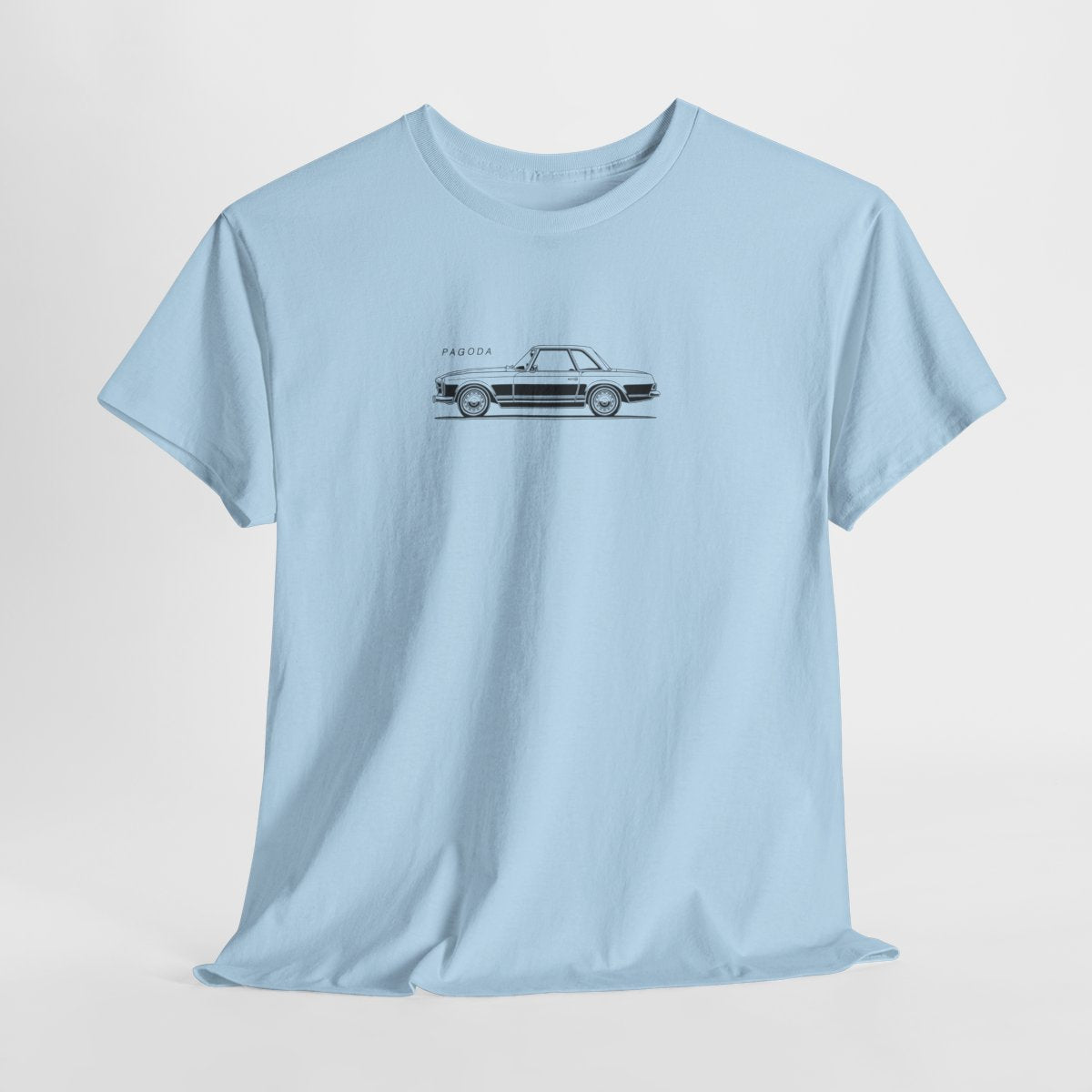 W113 Pagoda Classic Car Shirt, Vintage Minimalist 280 SL German Unisex Automotive Graphic Tee