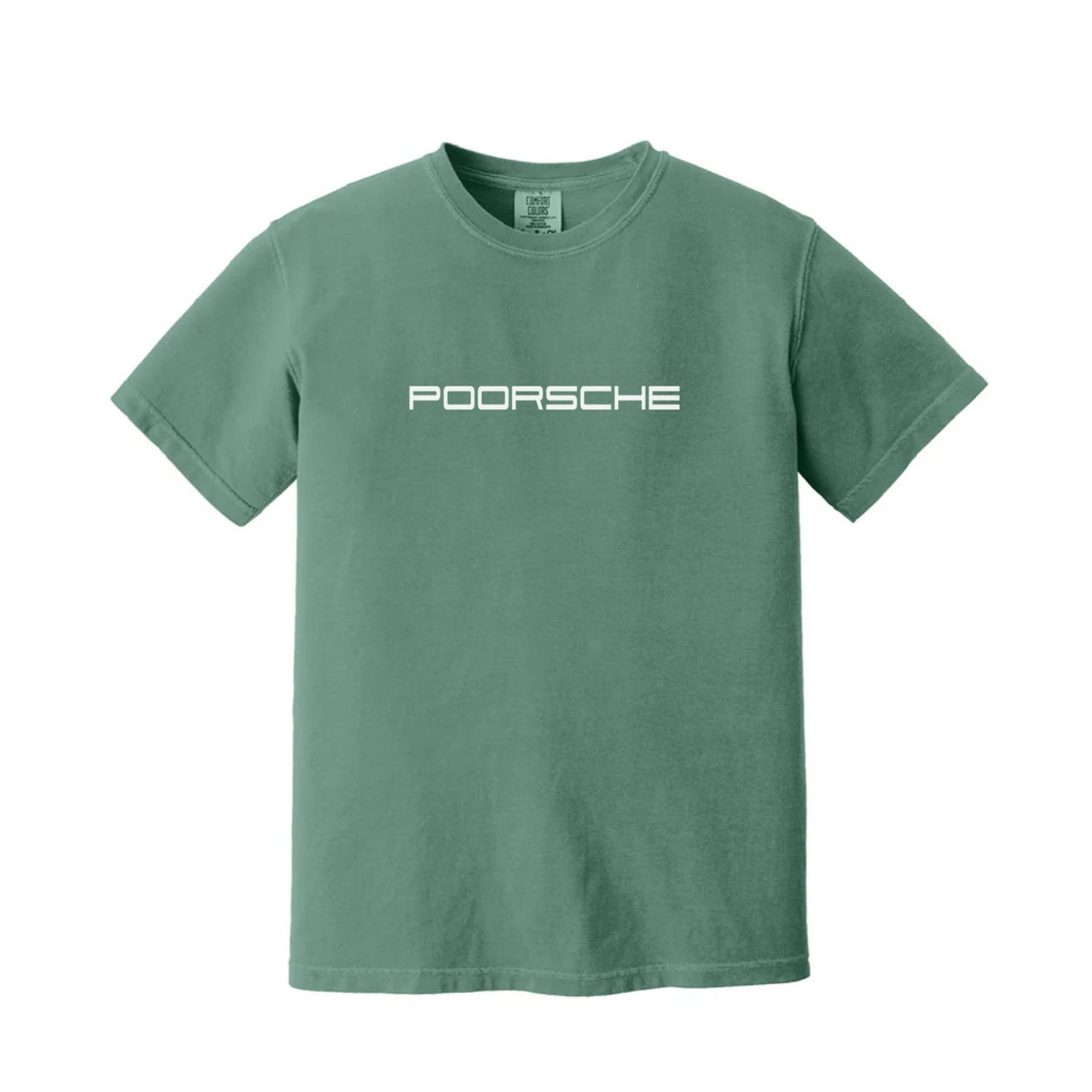 Poorsche T-Shirt, Car Humor Comfort Colors Tee