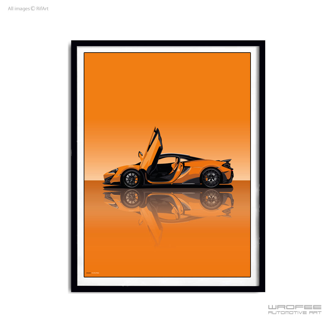 Super Car Wall Art Poster