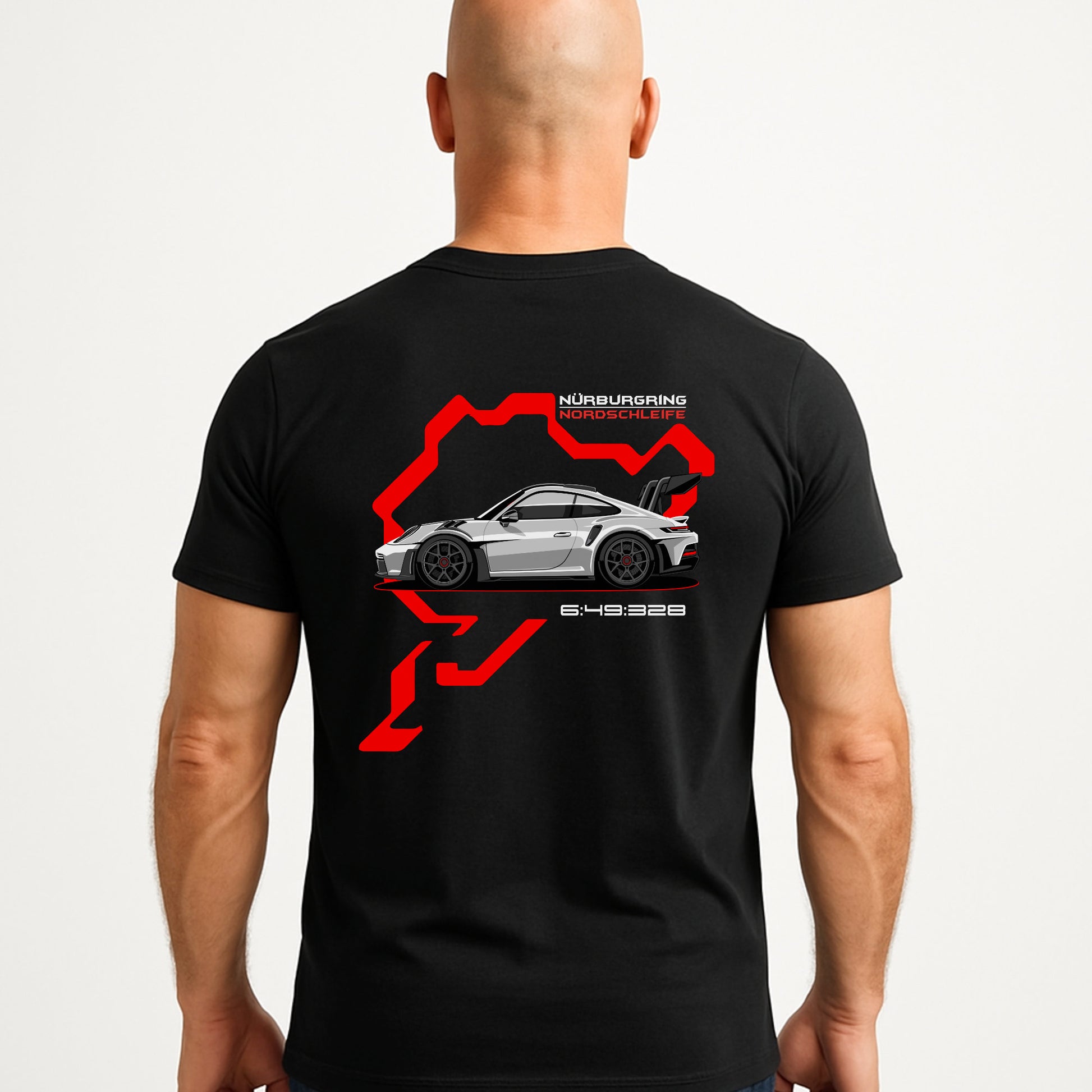 Men Race Car T-Shirt