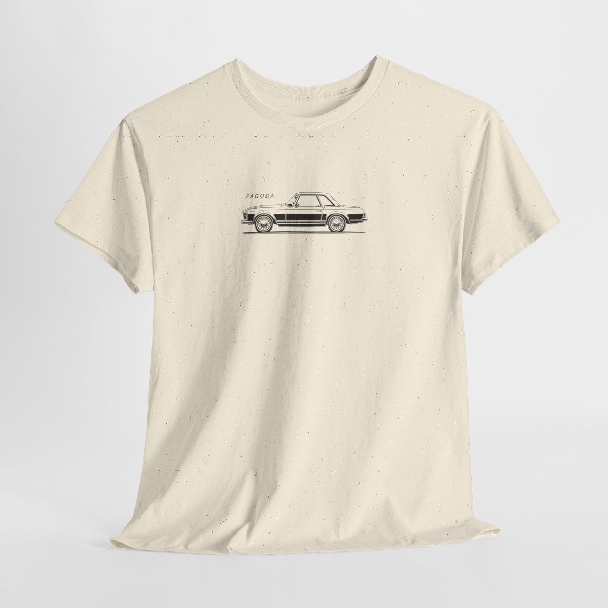 W113 Pagoda Classic Car Shirt, Vintage Minimalist 280 SL German Unisex Automotive Graphic Tee