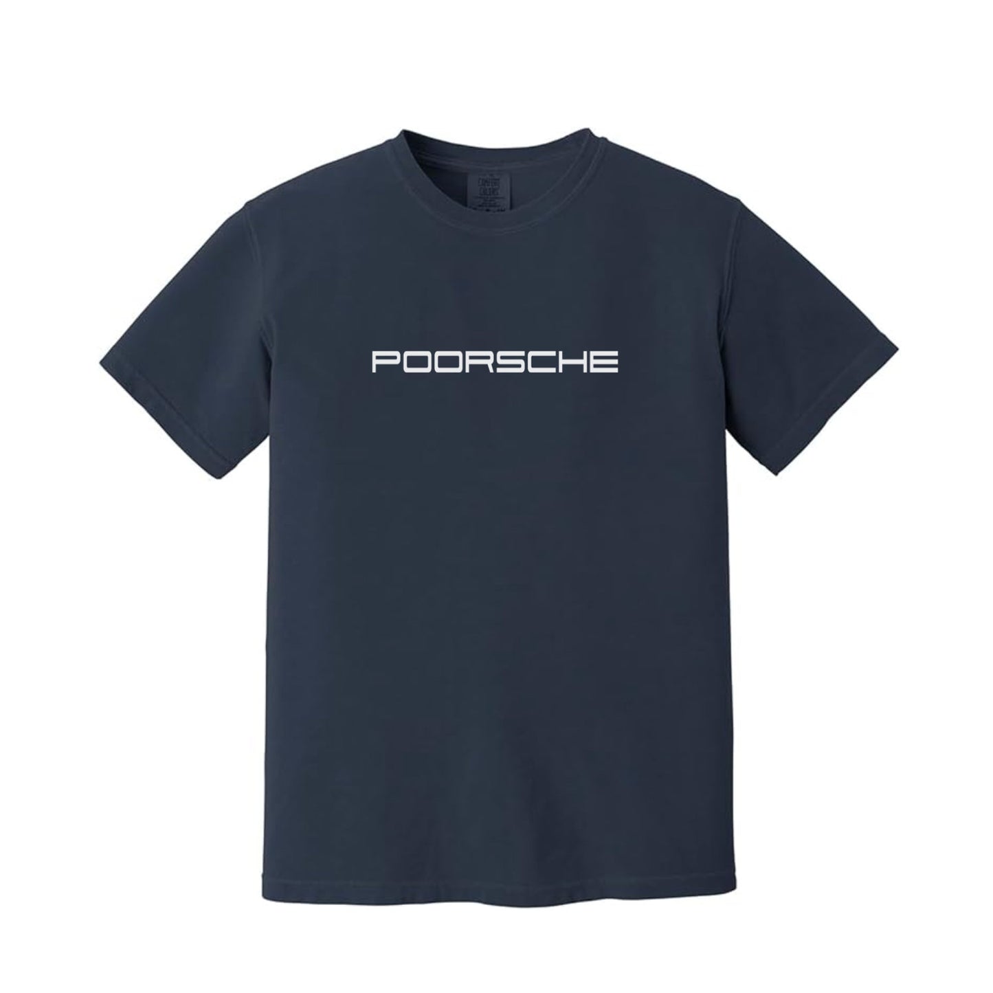 Poorsche T-Shirt, Car Humor Comfort Colors Tee