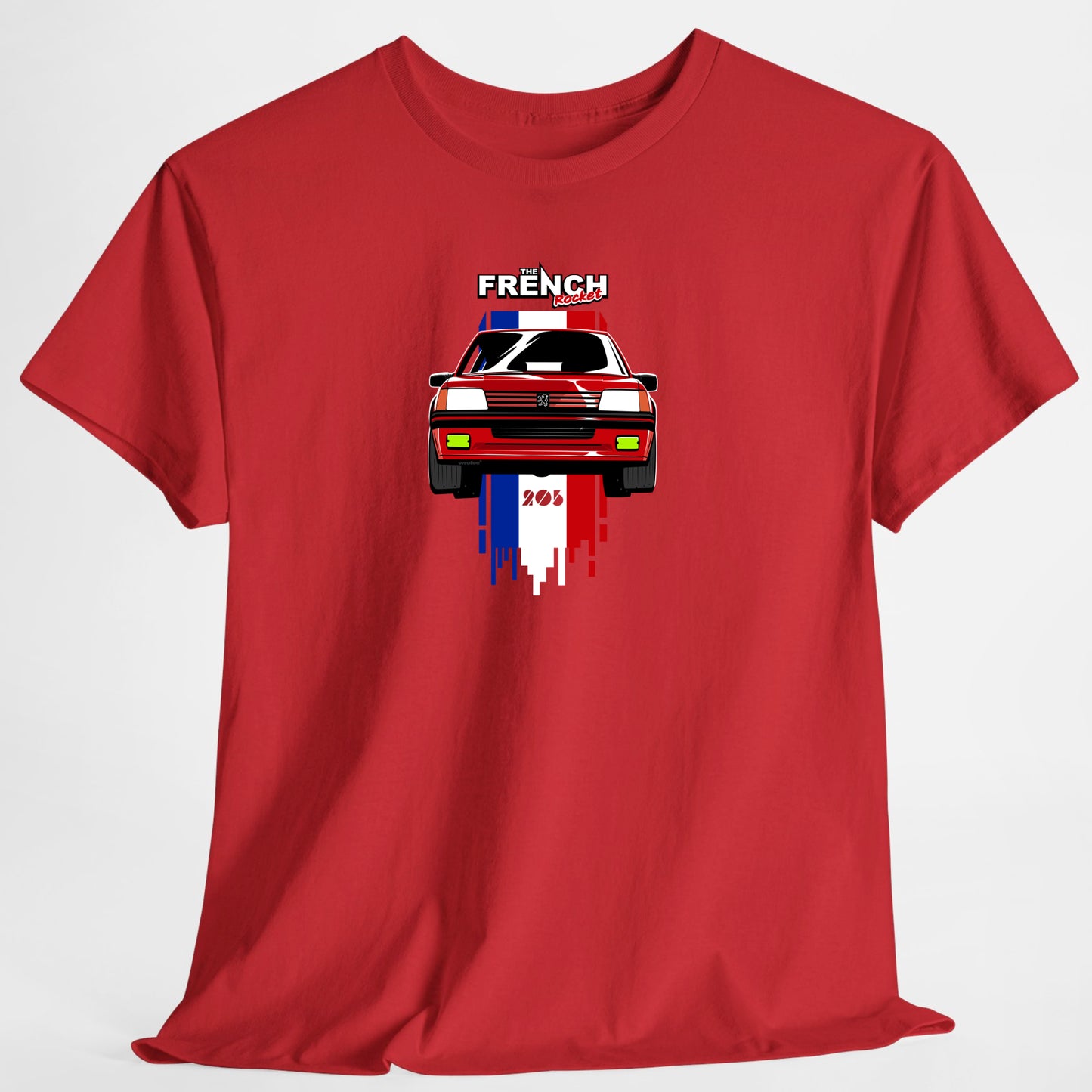 205 GTI Hot Hatch French Rocket Car T-shirt