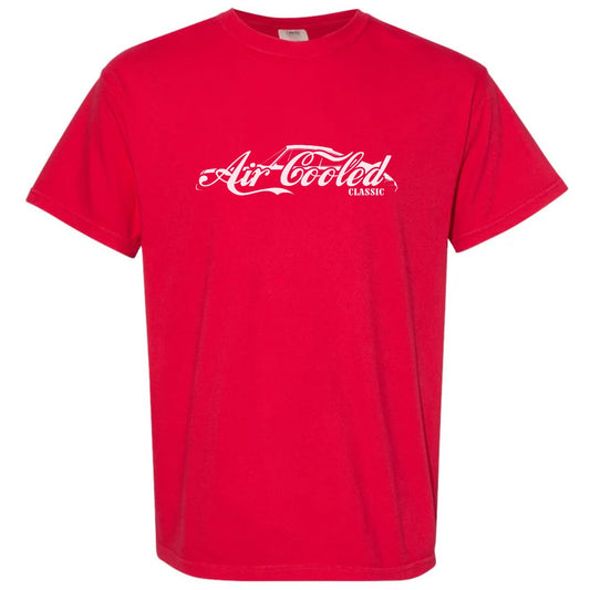 Red t-shirt with 'Air Cooled Classic'