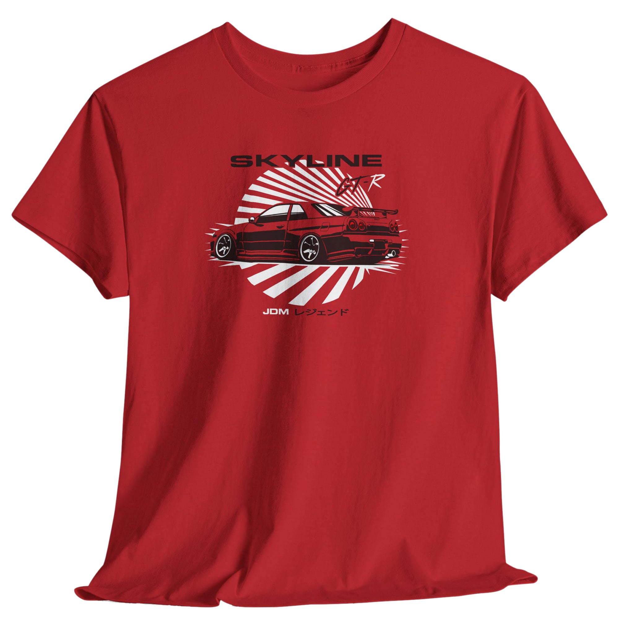 GTR R34 Skyline T-Shirt, Import JDM Drift Racing Tee