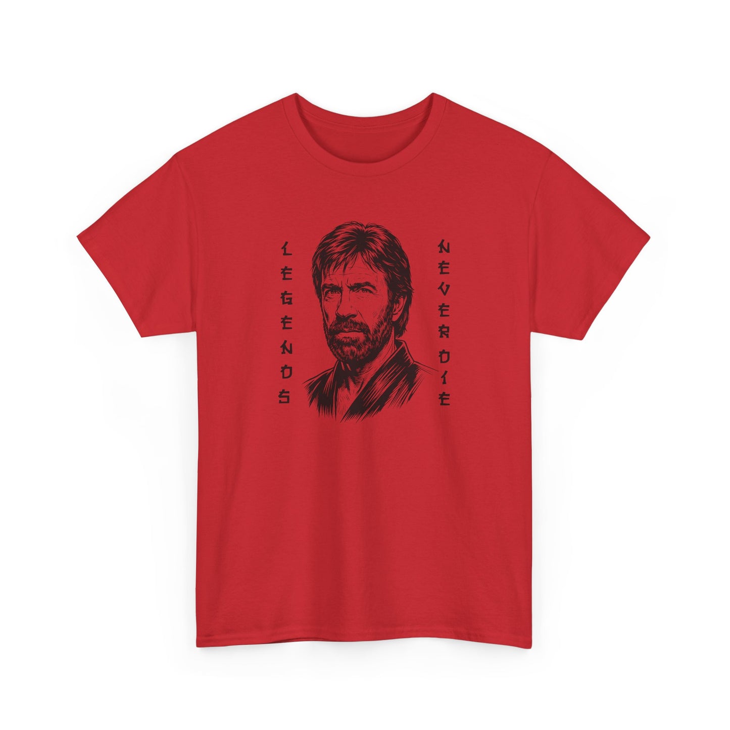 Chuck Norris Memorial T-Shirt, Legend Never Die Classic Unisex Tee