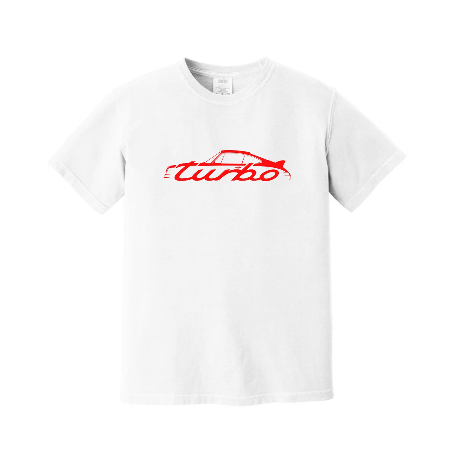 Classic 911 Turbo Air Cooled Car T-Shirt, Gift for Flat-6 Enthusiasts - Comfort Colors Tee