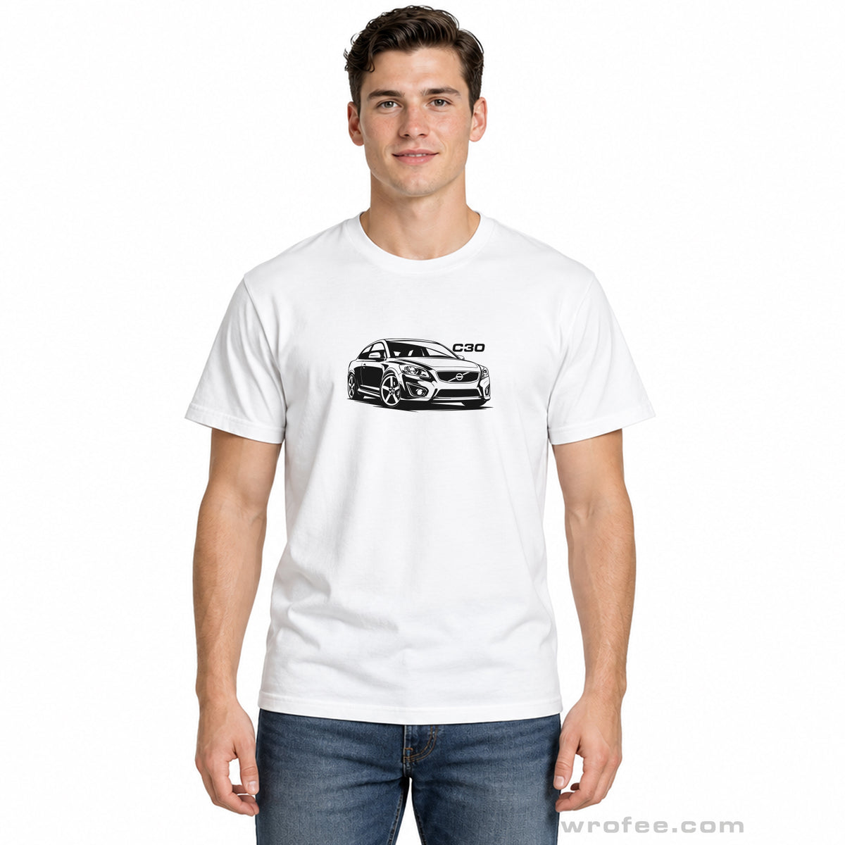 Volvo C30-R-t-shirt-gift-for-him