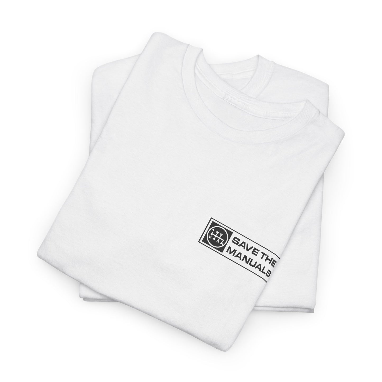 Save The Manuals Graphic T-Shirt – Manual Transmission Car Enthusiast Tee – Motorsport & JDM Inspired Mens Shirt