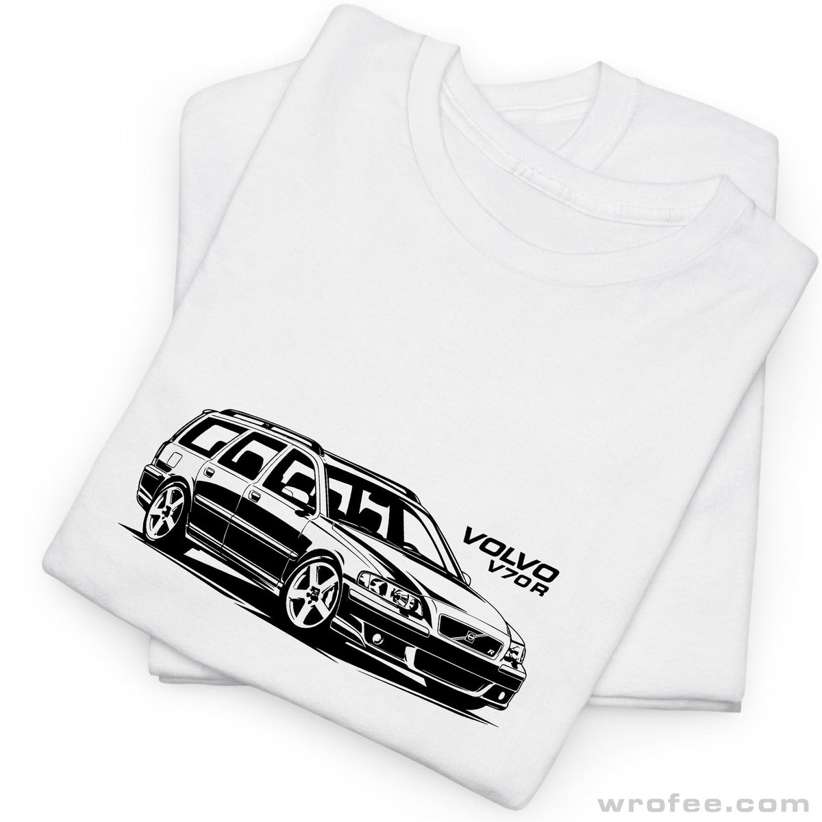 V70 R P2 Swedish Wagon Turbo Brick t shirt
