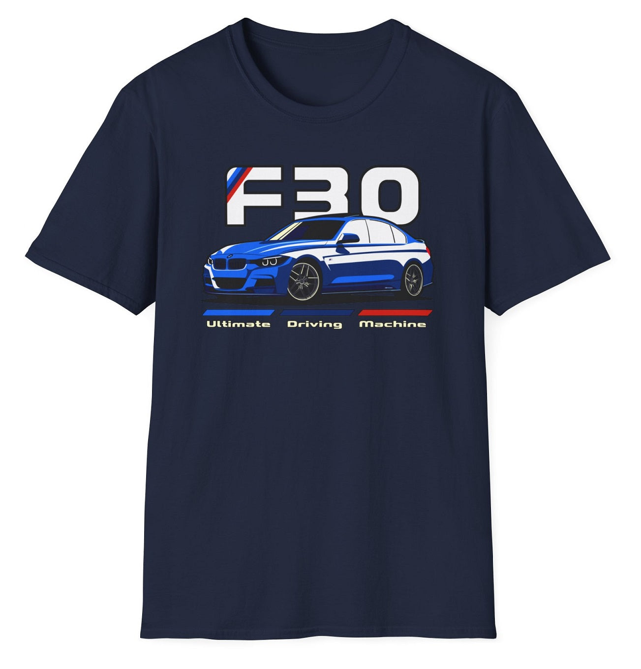 F30 M3 German Car Vector Art T-shirt