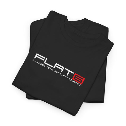 Flat 6 T-Shirt, 911 Air Cooled Sports Car Lovers Tee, Made in Stuttgart Tee for Nurburgring & Motorsport Enthusiasts