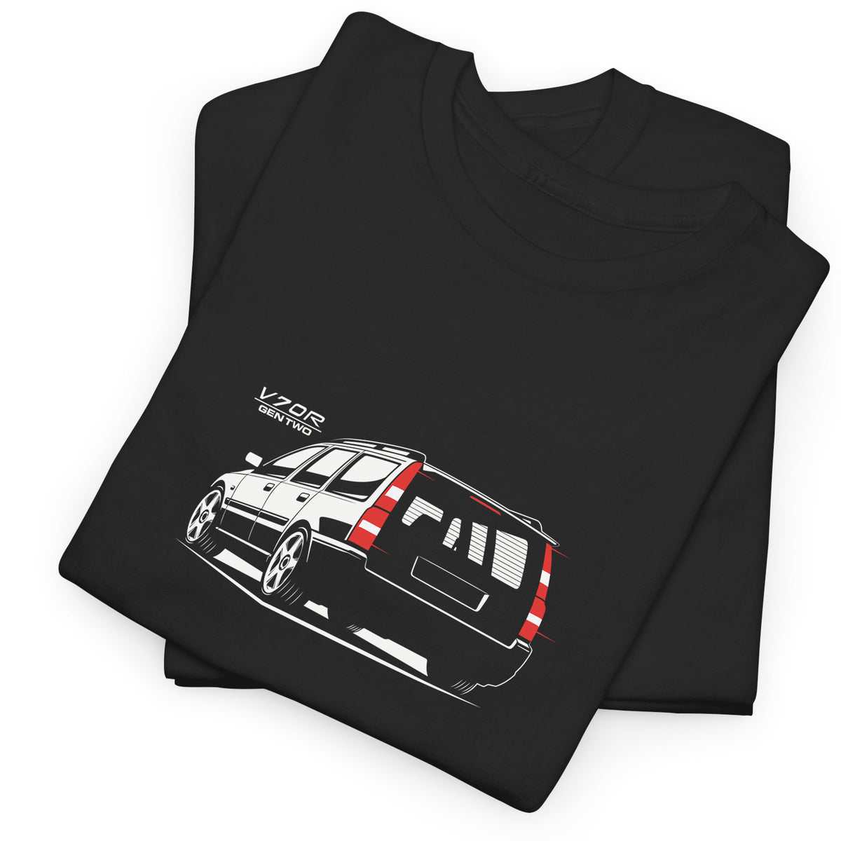 Volvo V70R Wagon Turbo Brick T-shirt