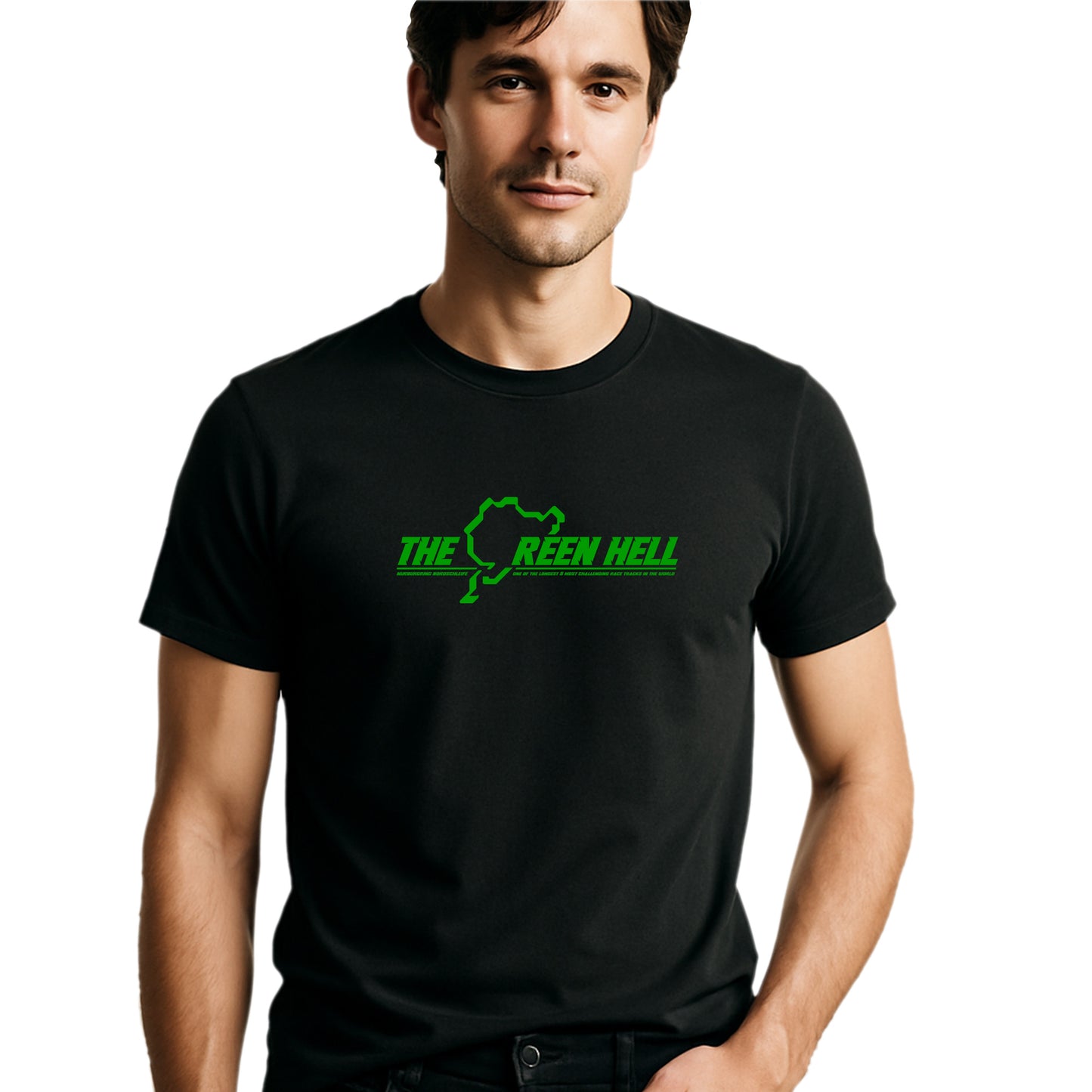 black-green-hell-nurburgring-nordschleife-race-track-shirt-911-gt3-rs-race-car-gift-for-him