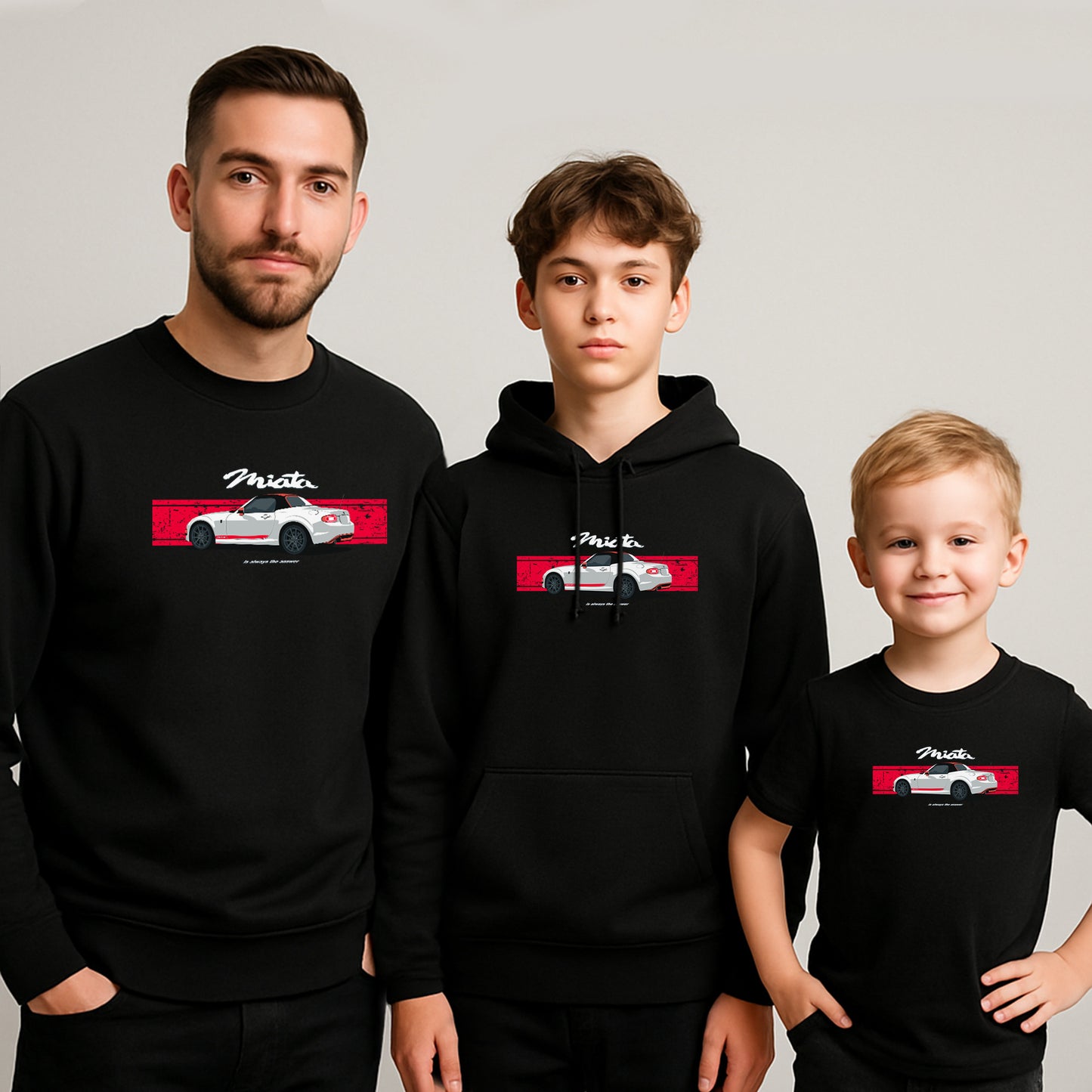 Miata is Always The Answer JDM Car T-Shirt Sweatshirt Hoodie